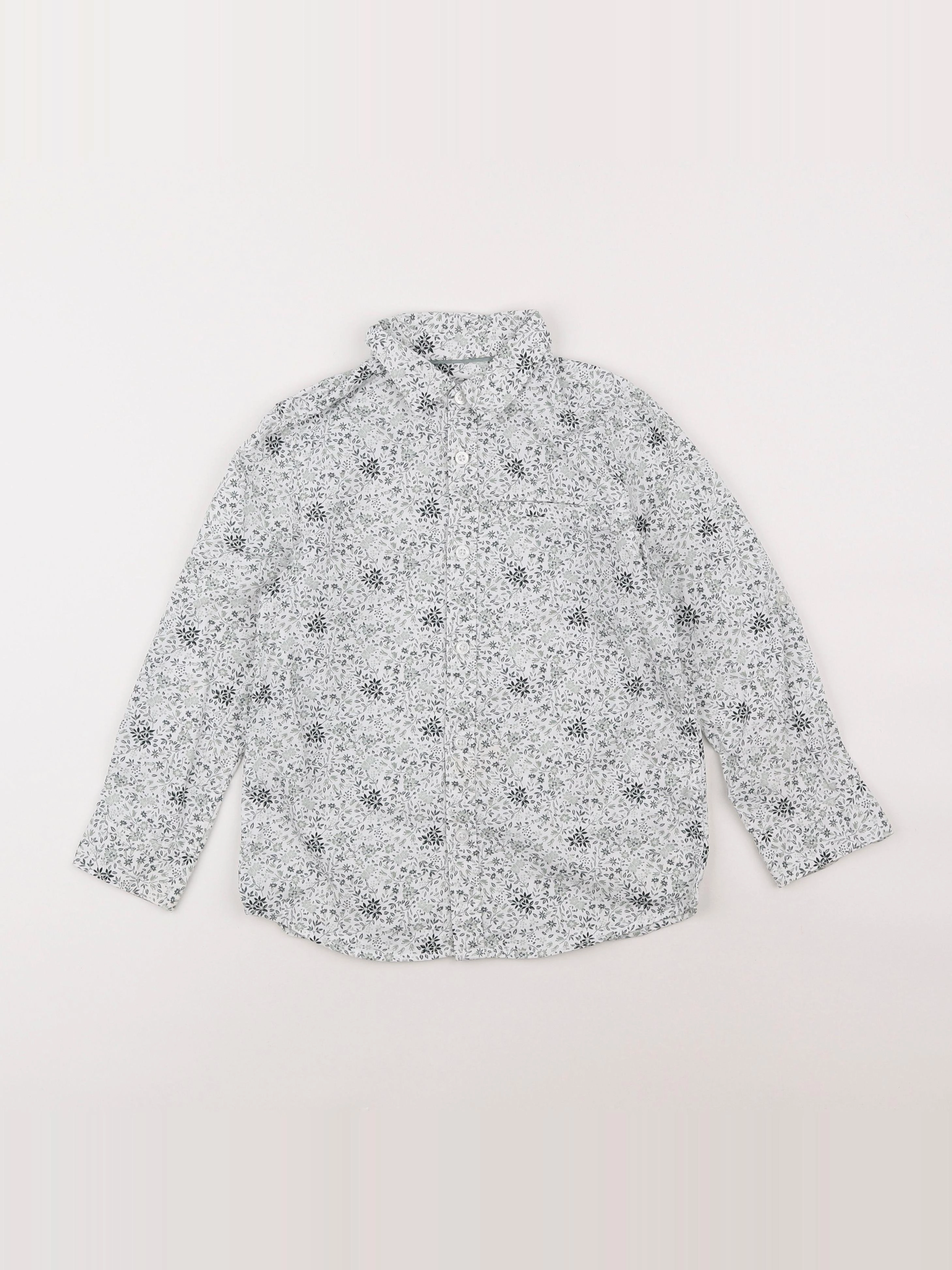 Vertbaudet - chemise vert - 6 ans
