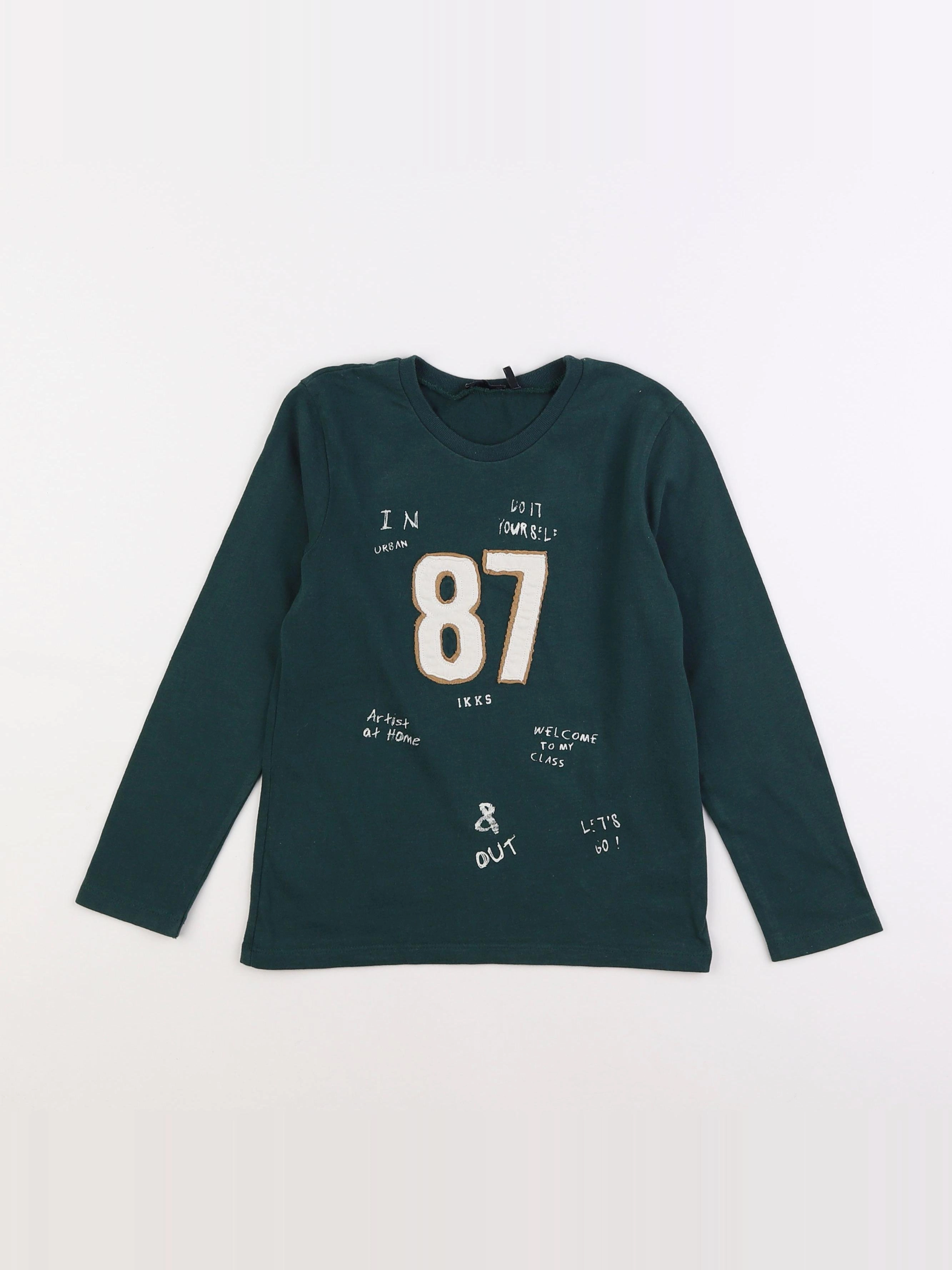 IKKS - tee-shirt vert - 6 ans