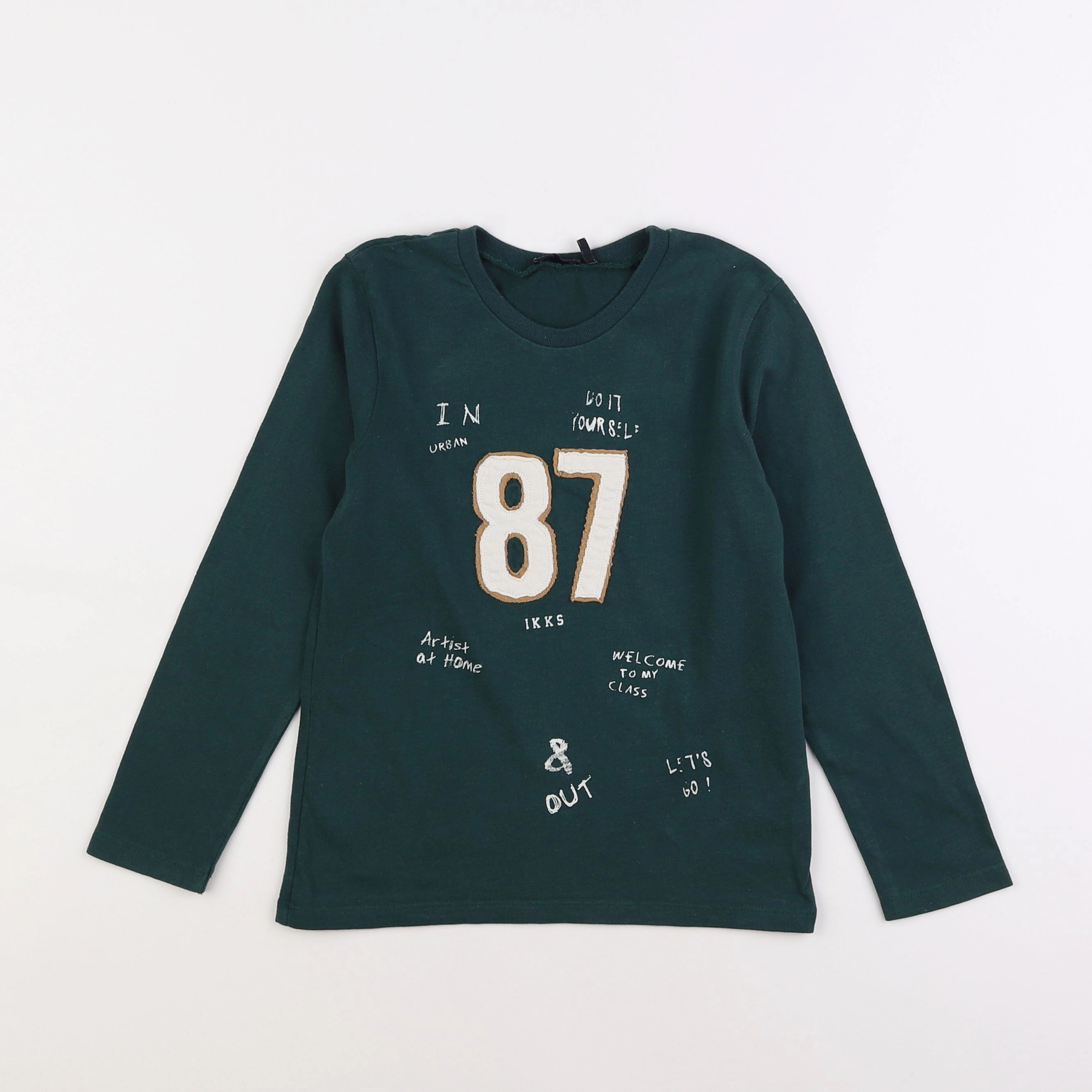 IKKS - tee-shirt vert - 6 ans