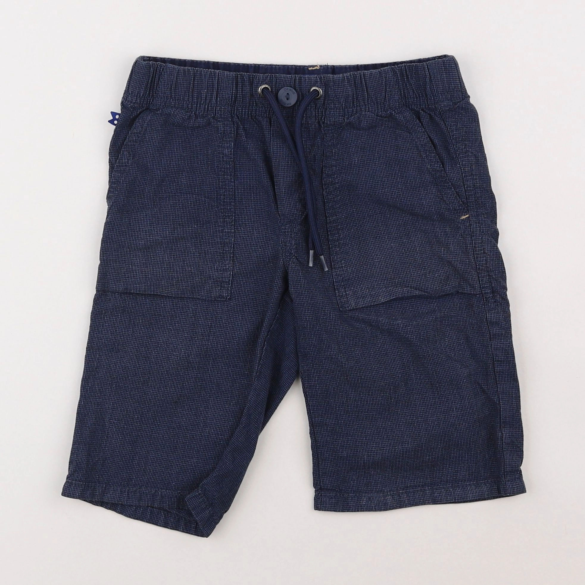 Okaidi - short bleu - 7 ans