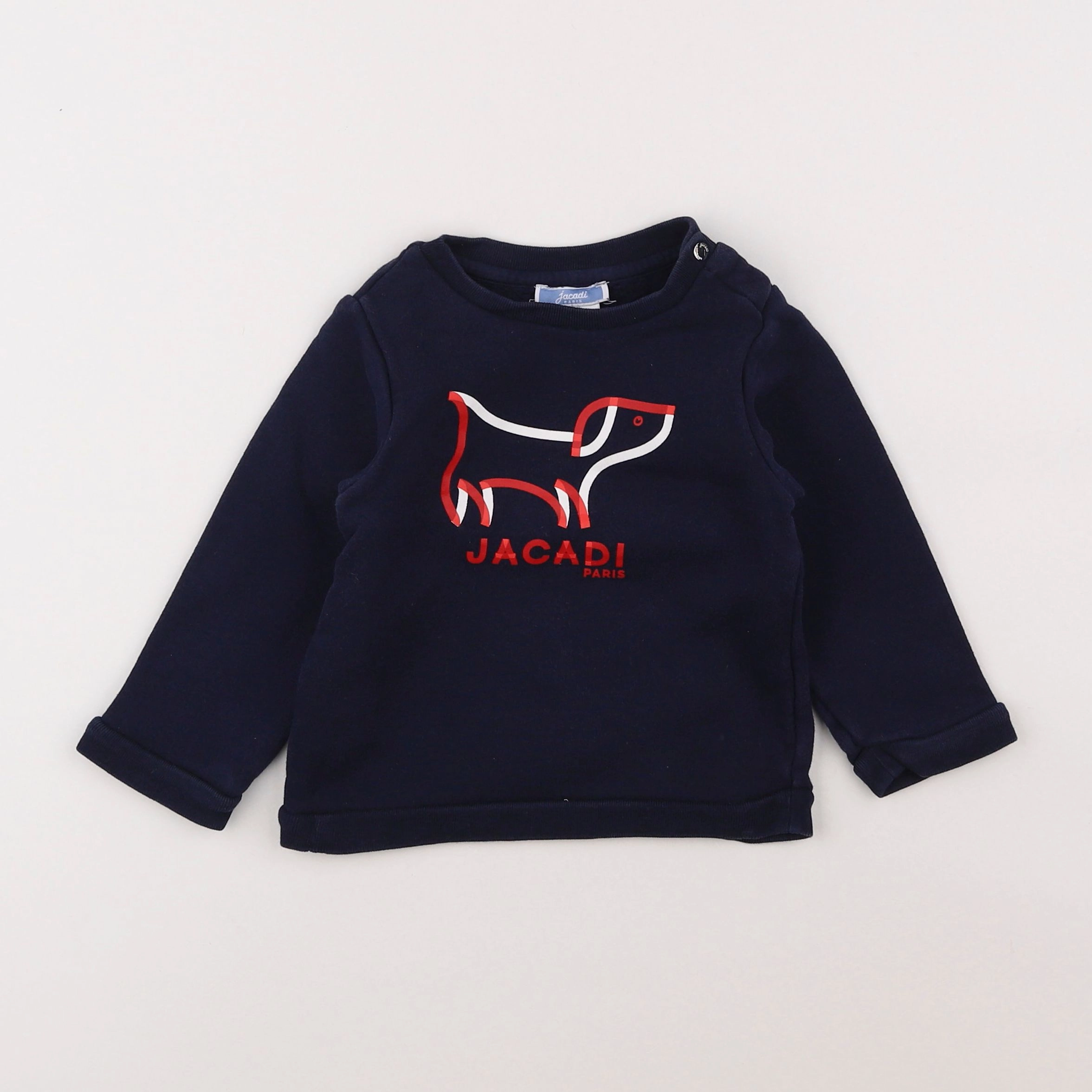 Jacadi - sweat bleu - 2 ans