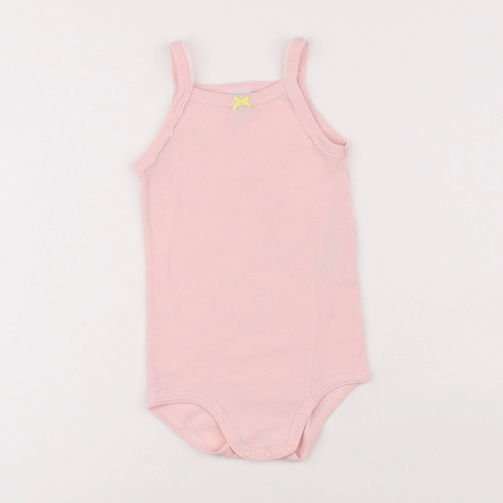 Petit Bateau - body rose - 2 ans