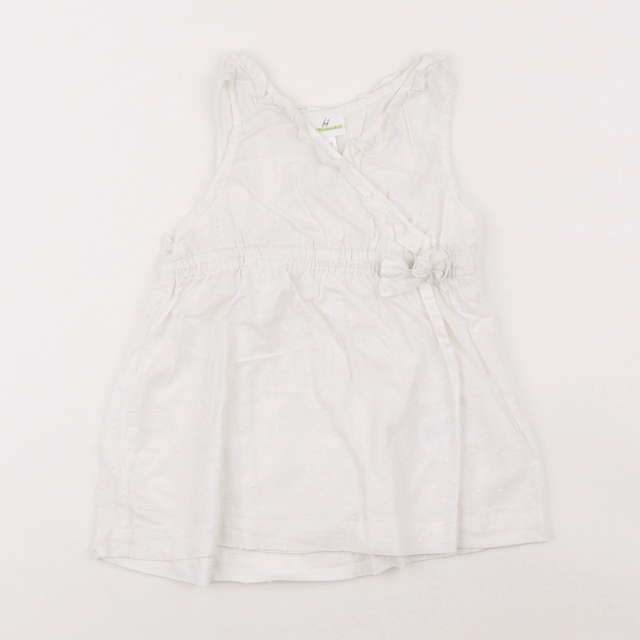 Vertbaudet - blouse blanc - 6 ans