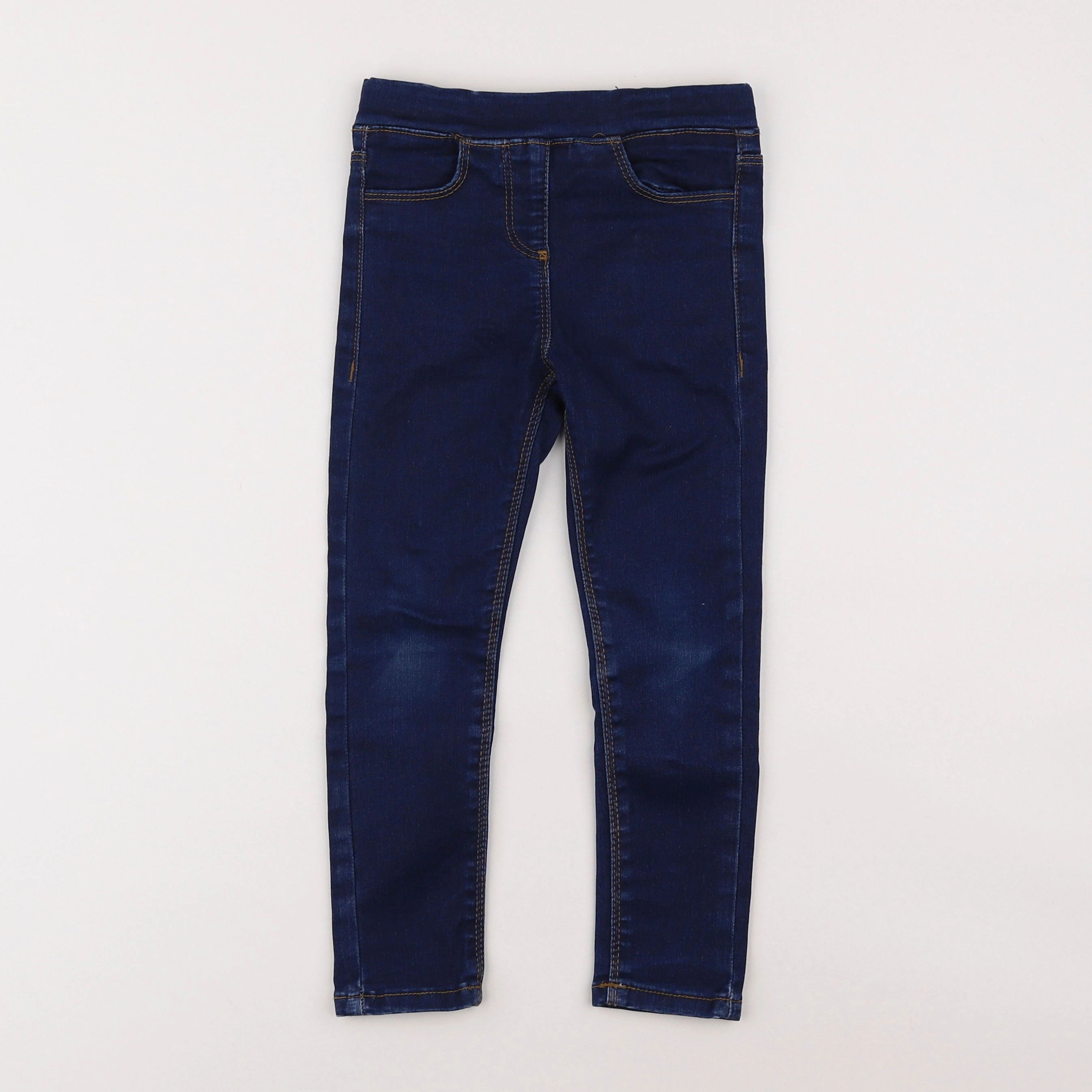 Vertbaudet - jegging bleu - 4 ans