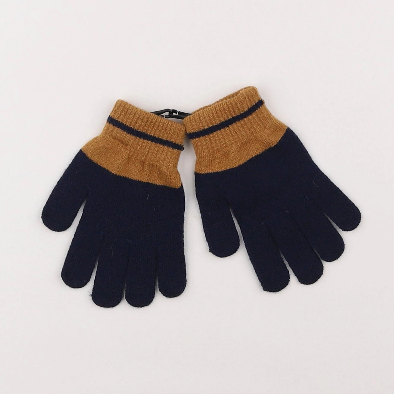 Vertbaudet - gants marron, bleu - 18 mois à 2 ans