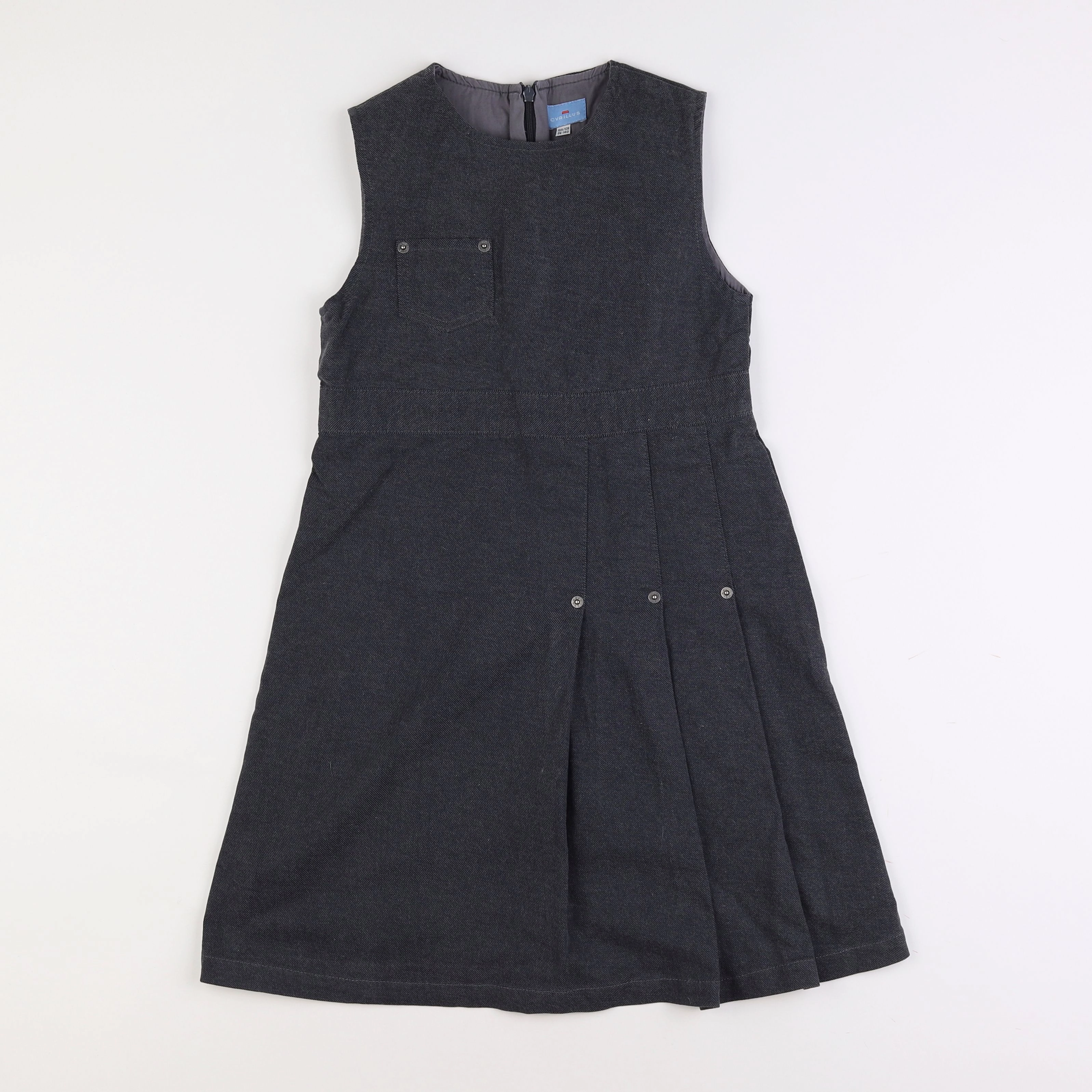 Cyrillus - robe gris - 10 ans