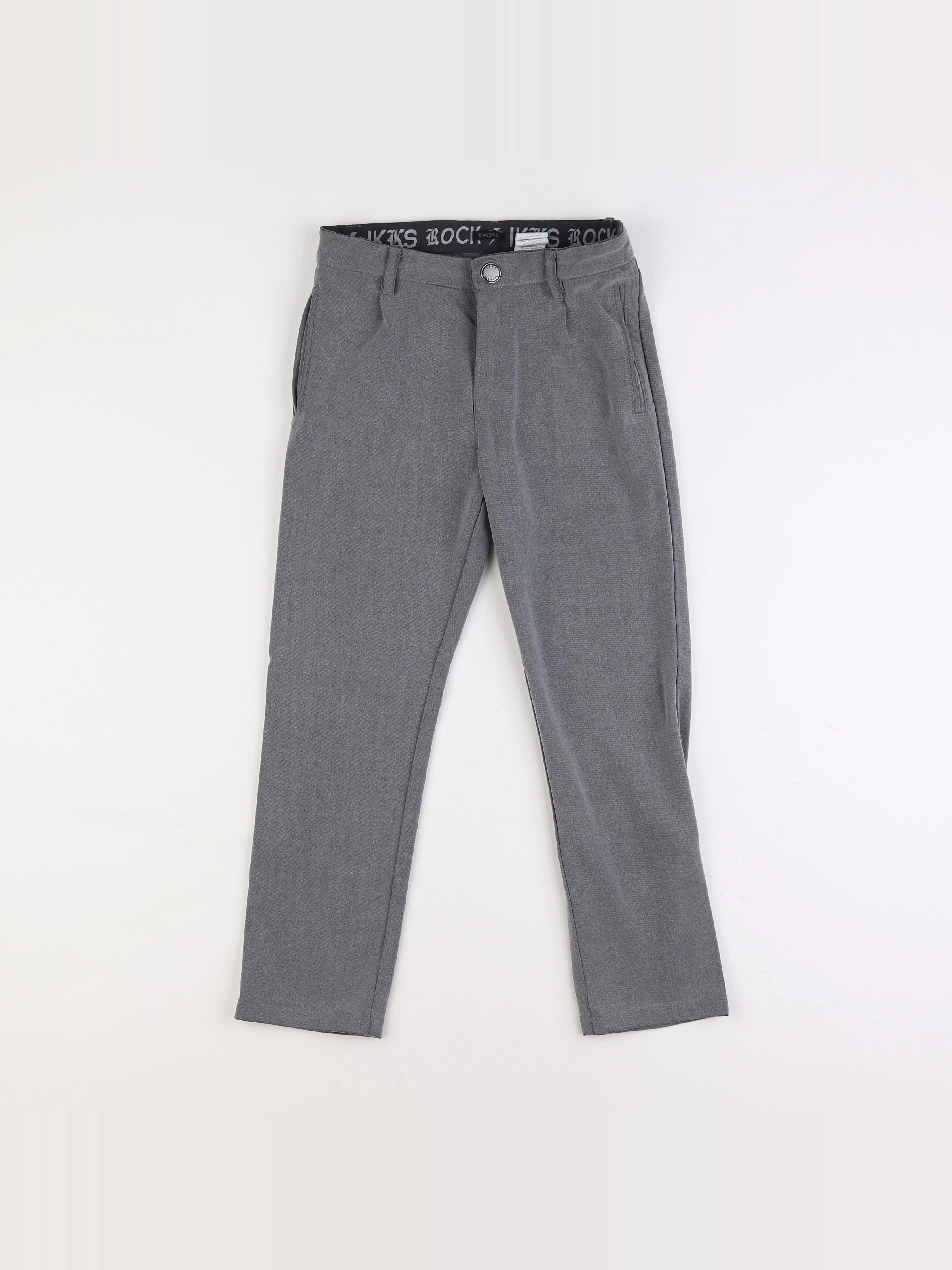 IKKS - pantalon gris - 12 ans