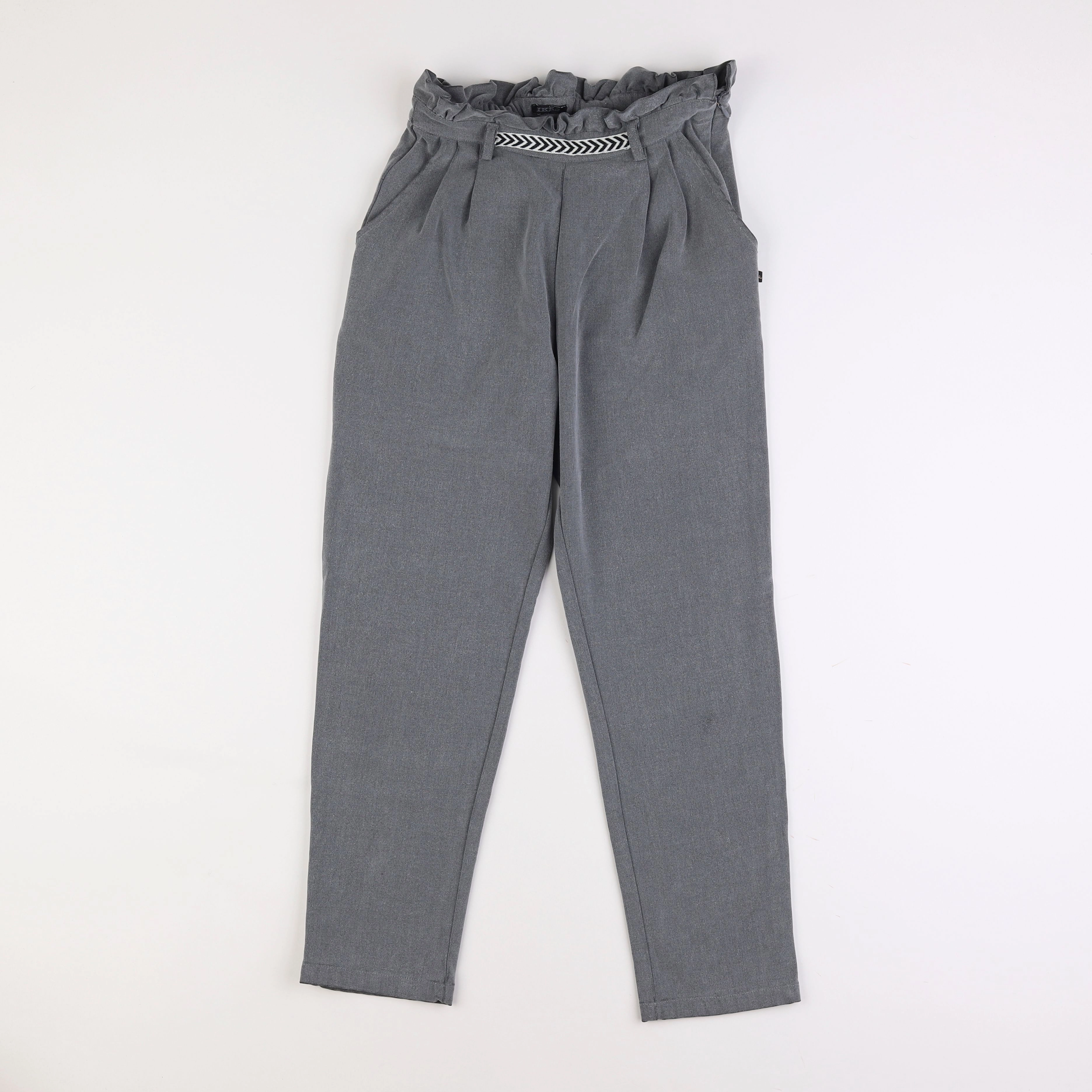 IKKS - pantalon gris - 10 ans