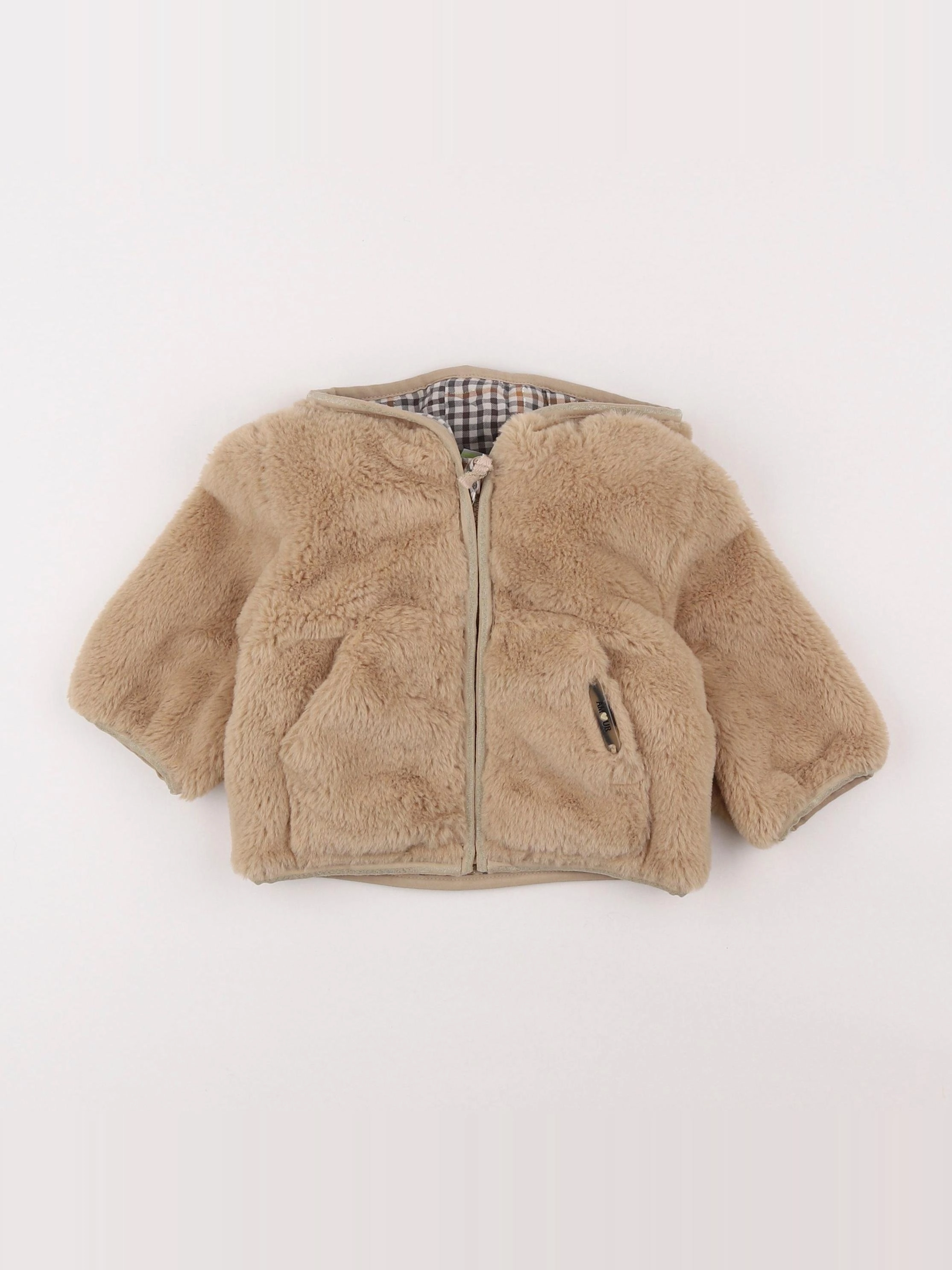 Tape à l'oeil - gilet beige - 6 mois