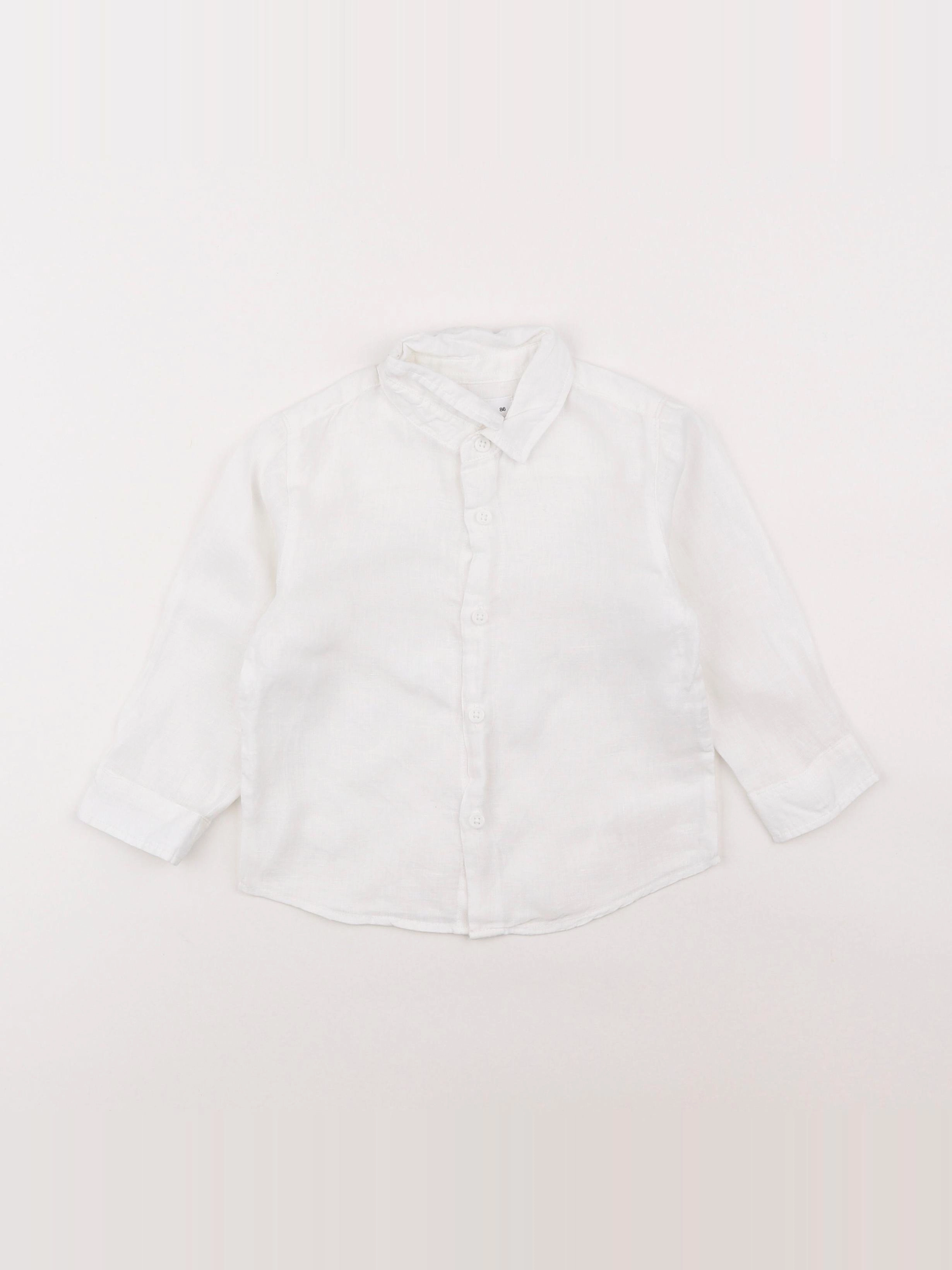 Zara - chemise blanc - 18 mois