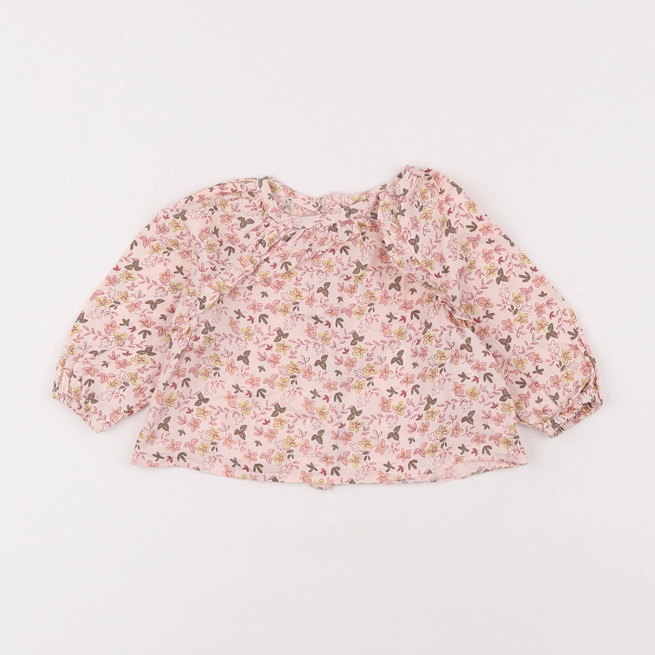 Tape à l'oeil - blouse rose - 3 mois