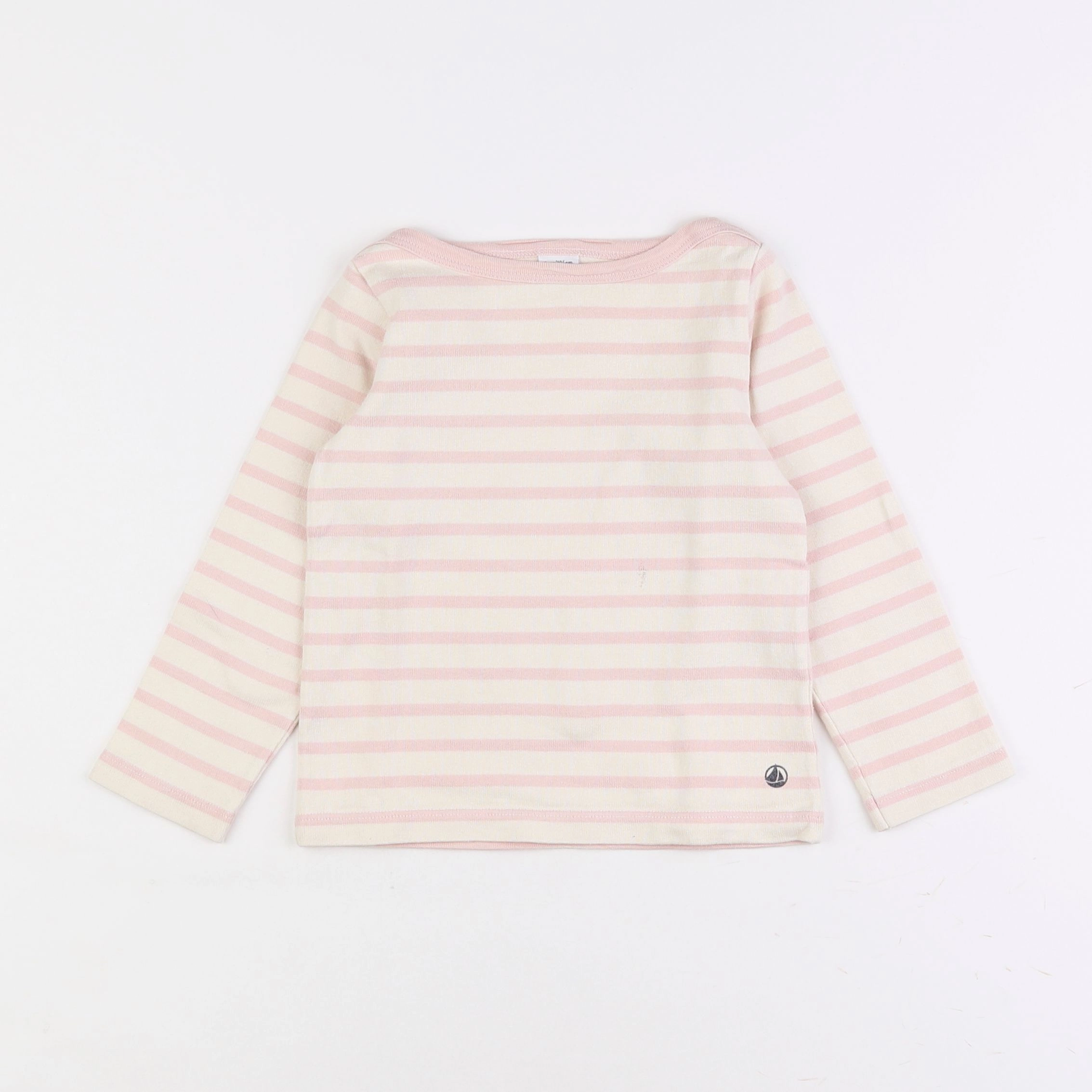 Petit Bateau - tee-shirt beige - 4 ans