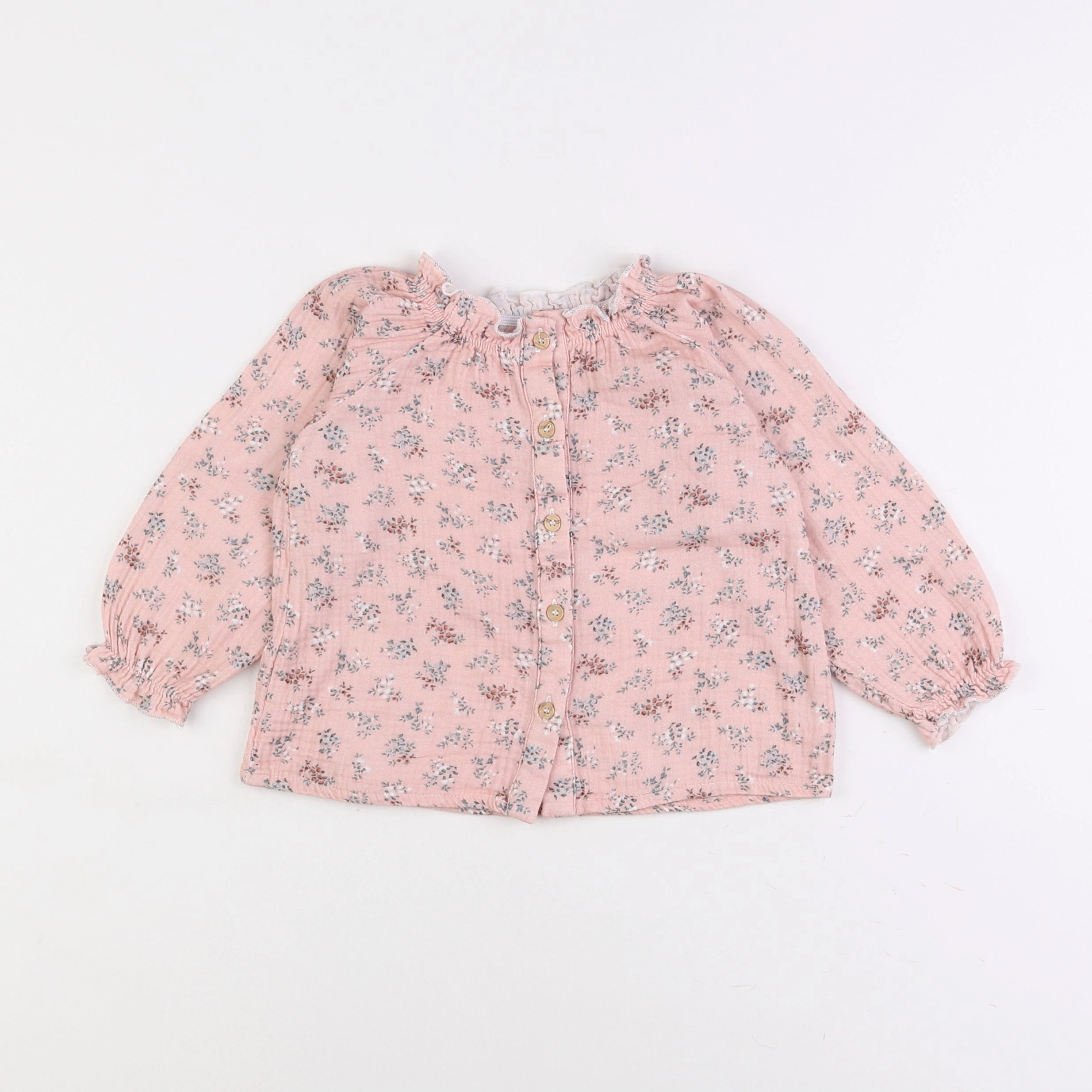 Lola Palacios - blouse rose - 3 ans