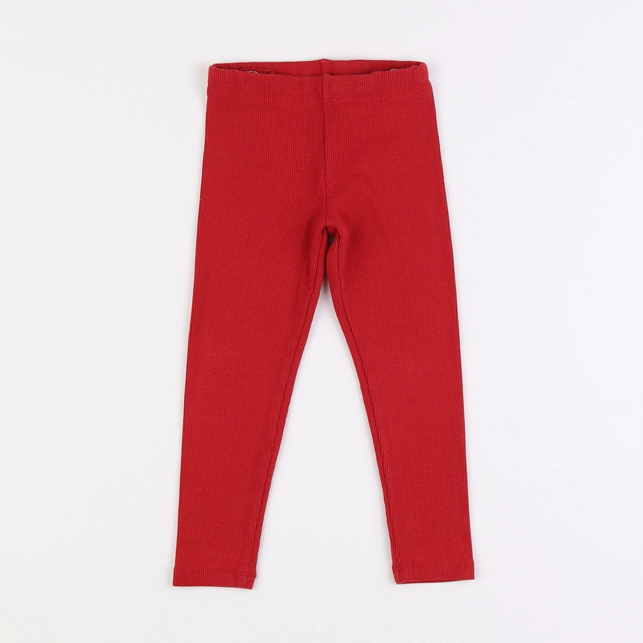 H&M - legging rouge - 18 mois à 2 ans