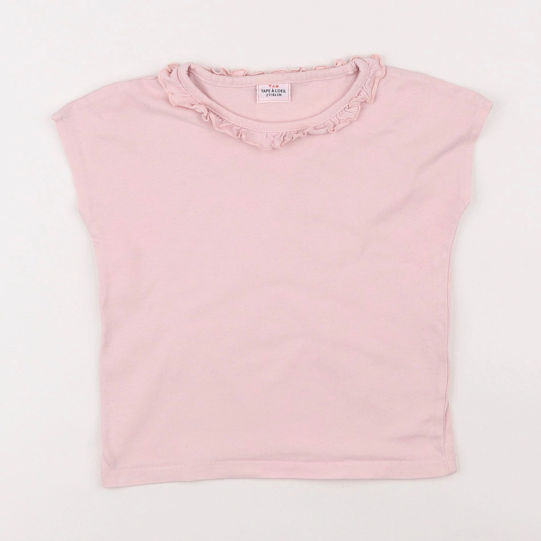 Tape à l'oeil - tee-shirt rose - 2 ans