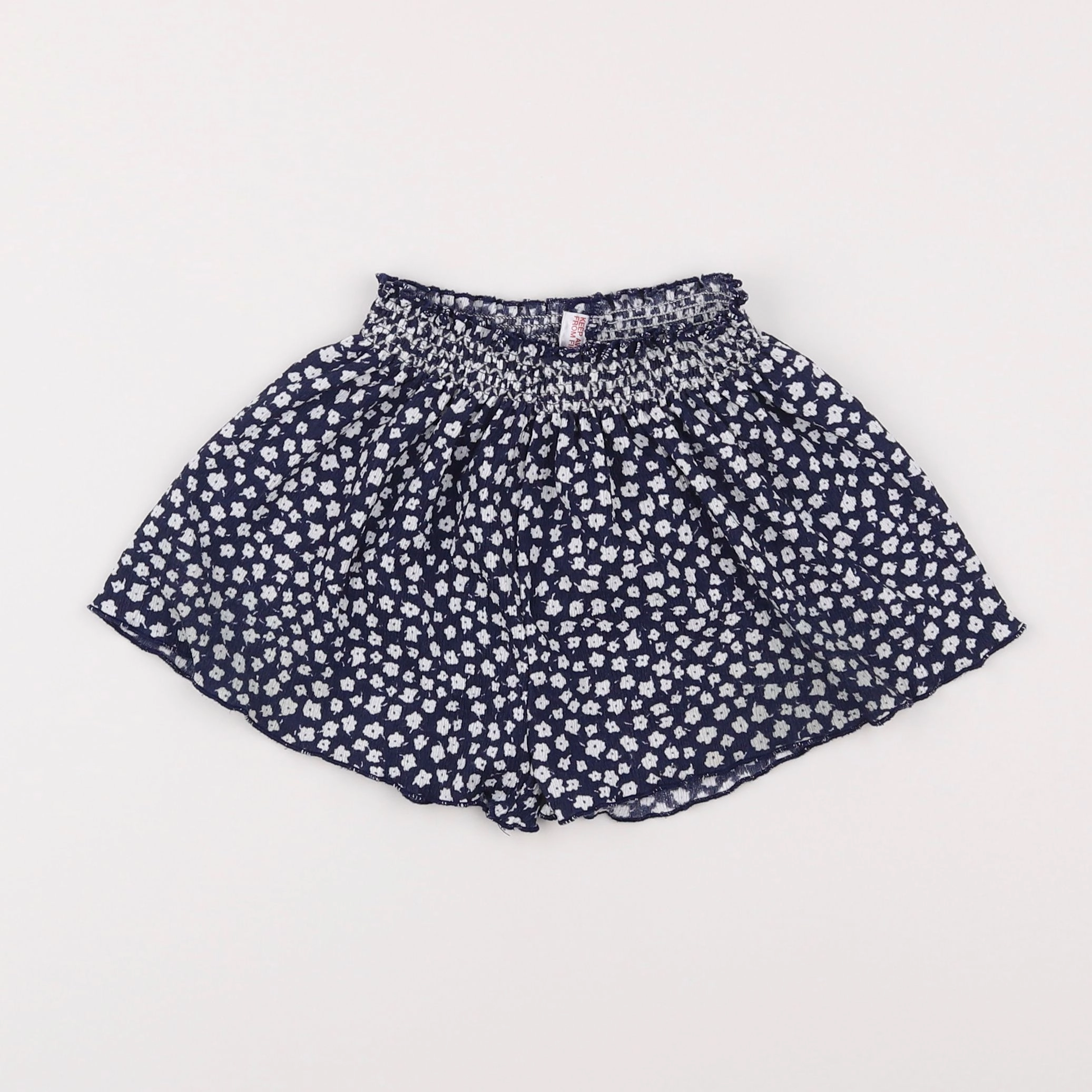 Zara - short bleu - 18 mois à 2 ans