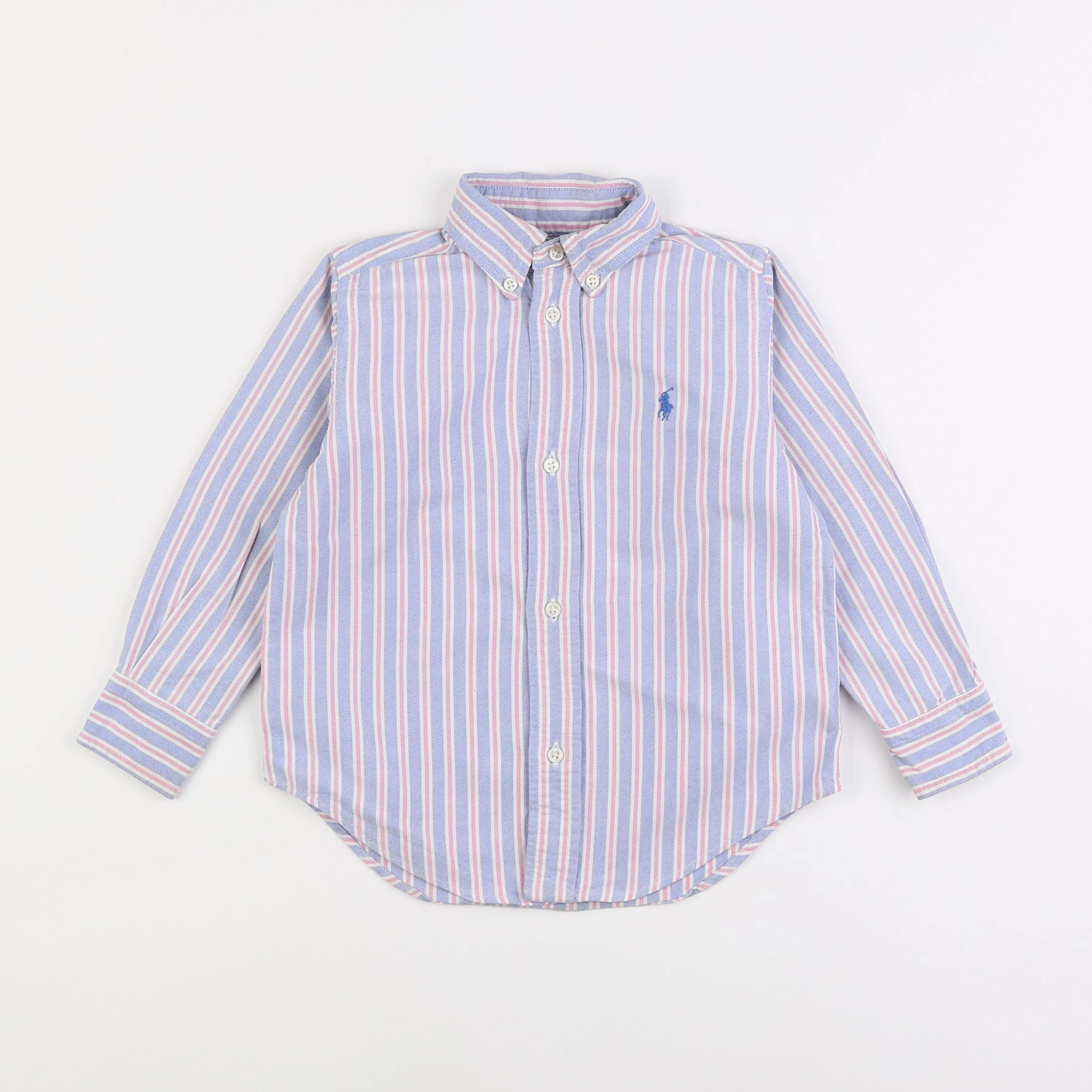 Ralph Lauren - chemise bleu - 3 ans