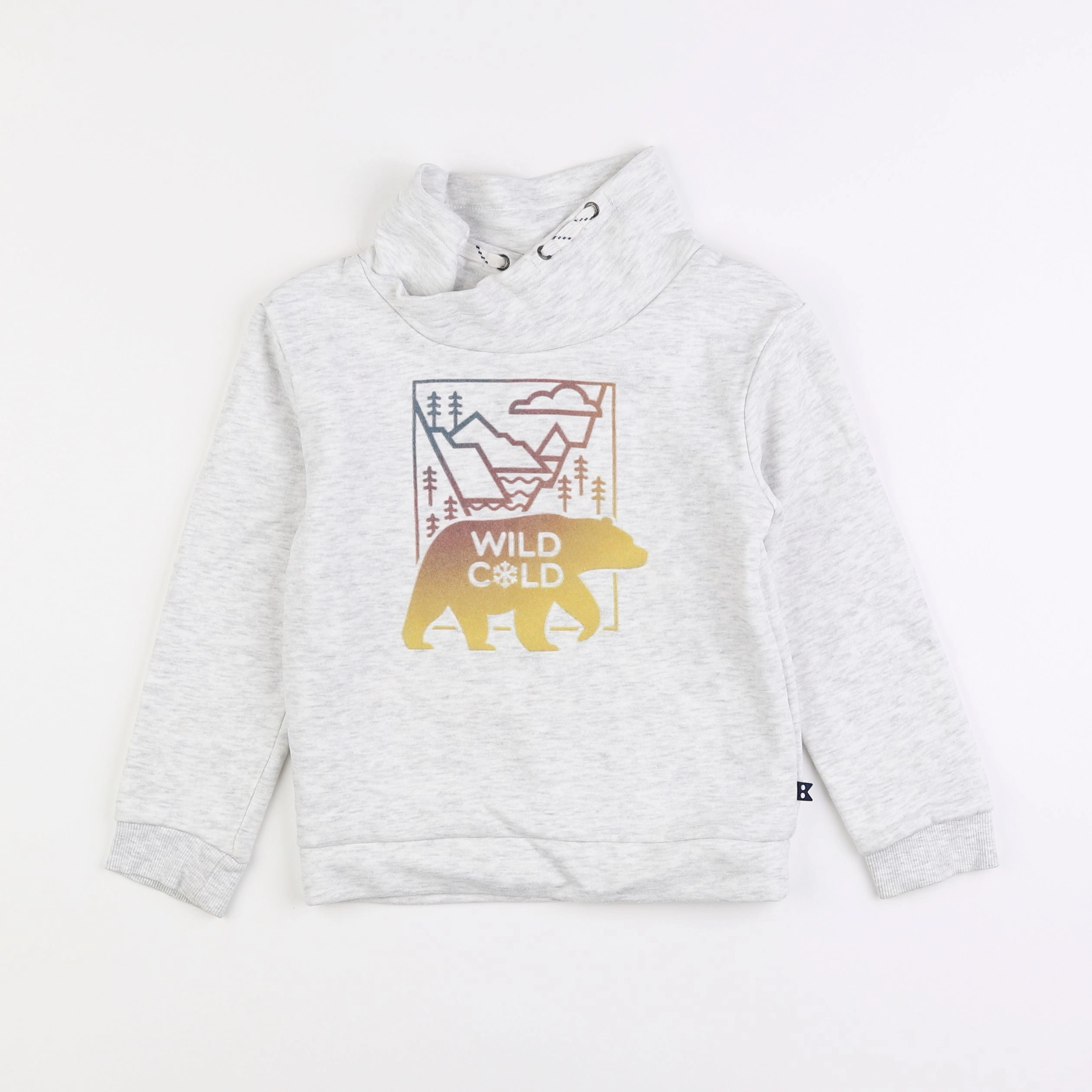 Okaidi - sweat gris - 5 ans