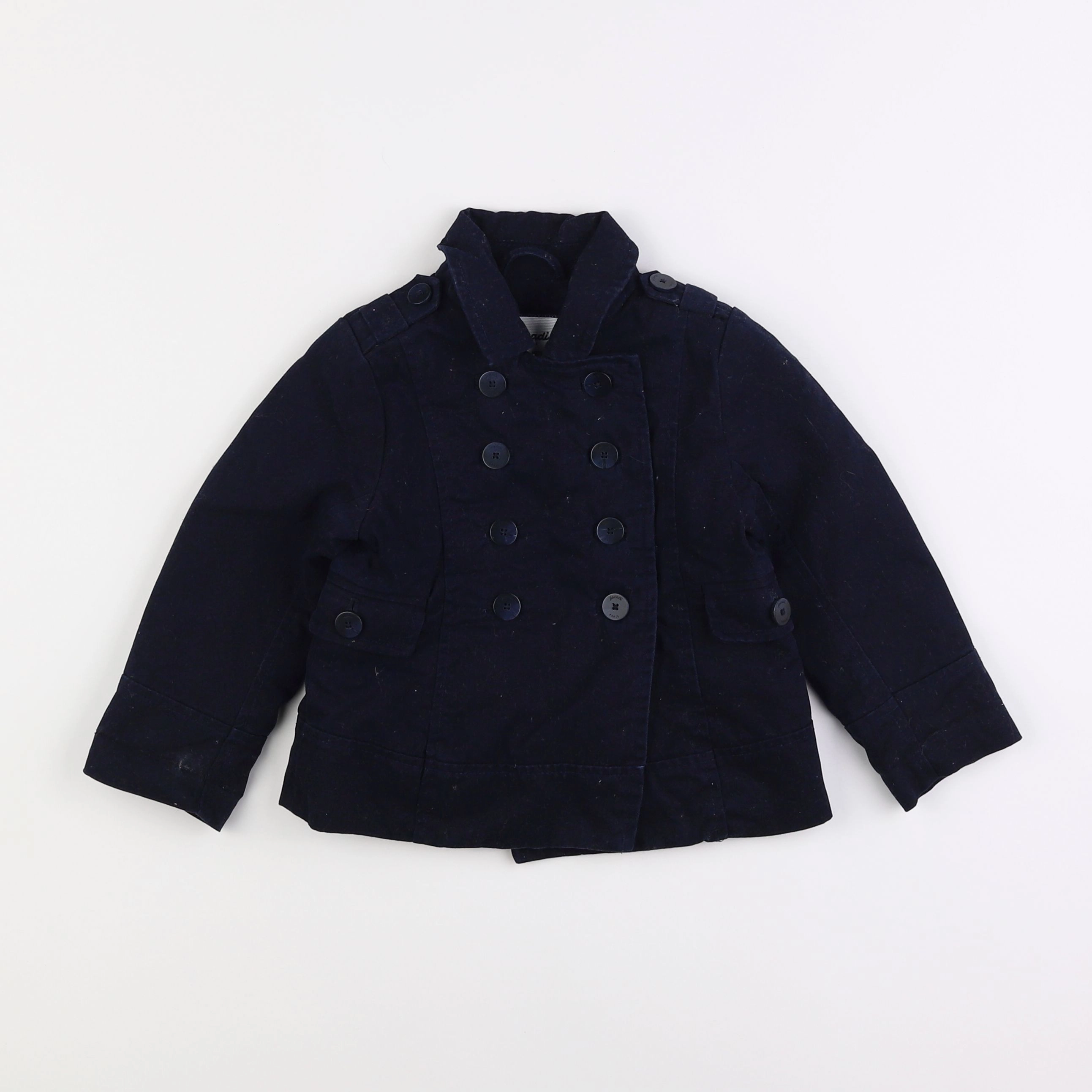 Jacadi - veste bleu - 2 ans