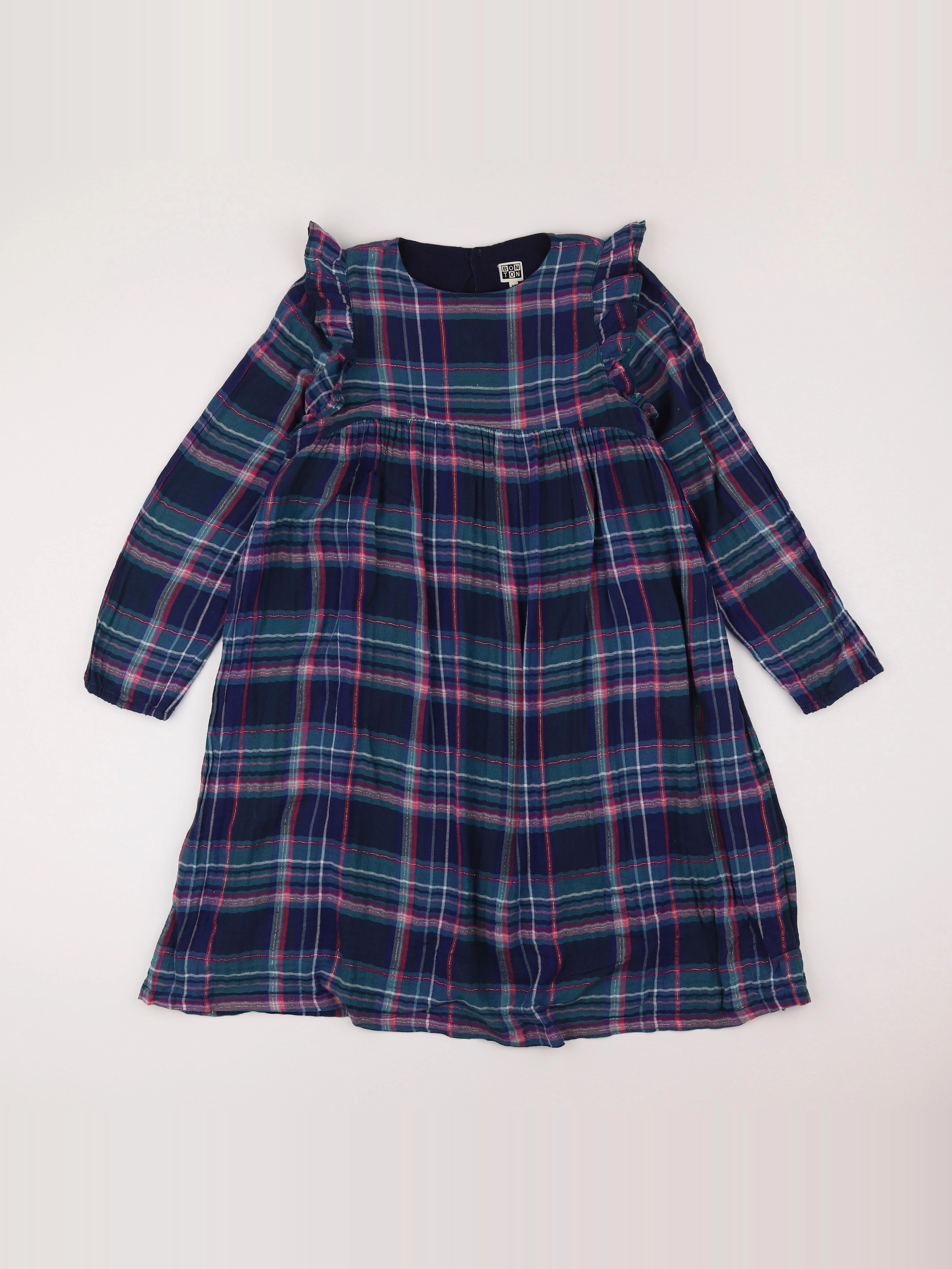 Bonton - robe bleu - 12 ans