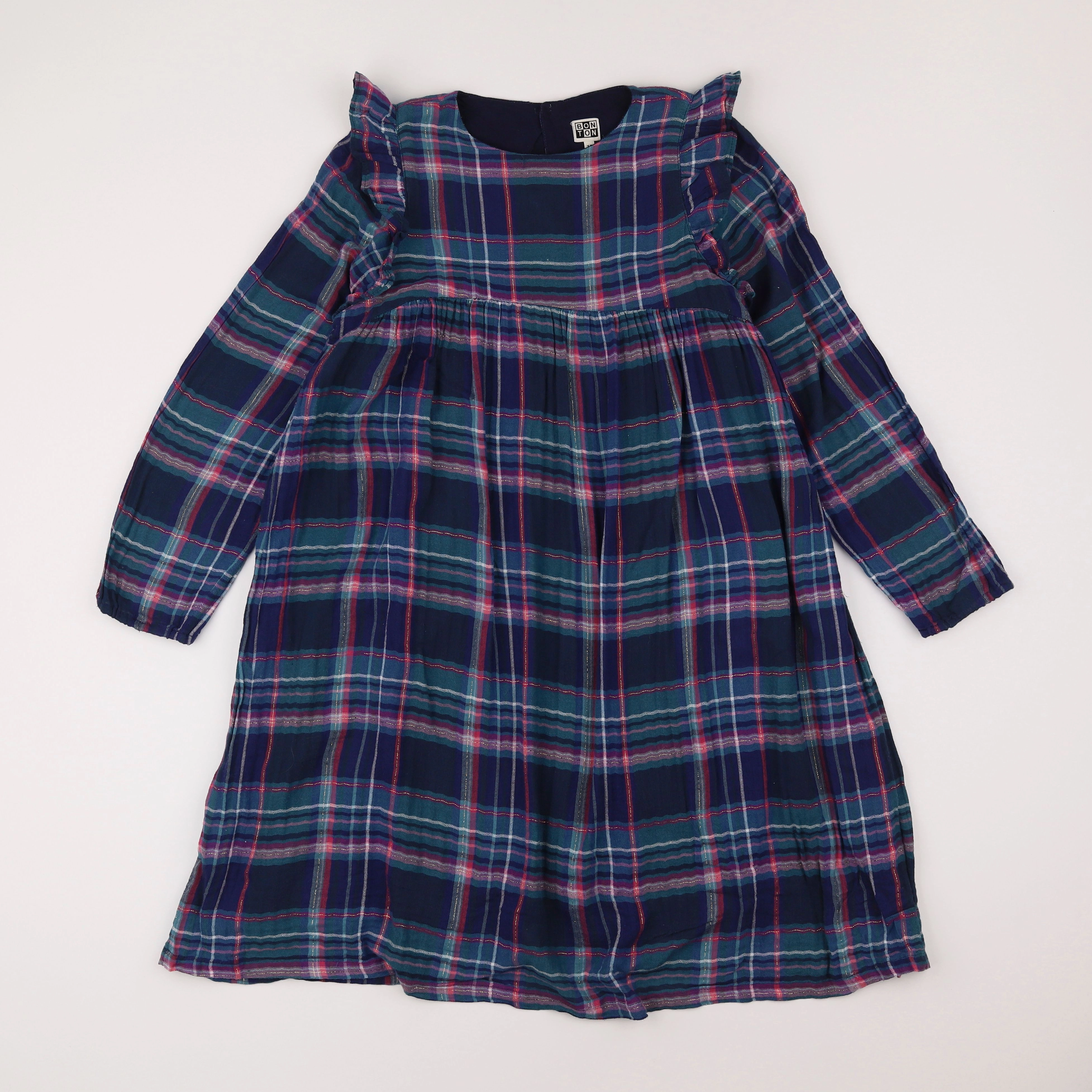 Bonton - robe bleu - 12 ans