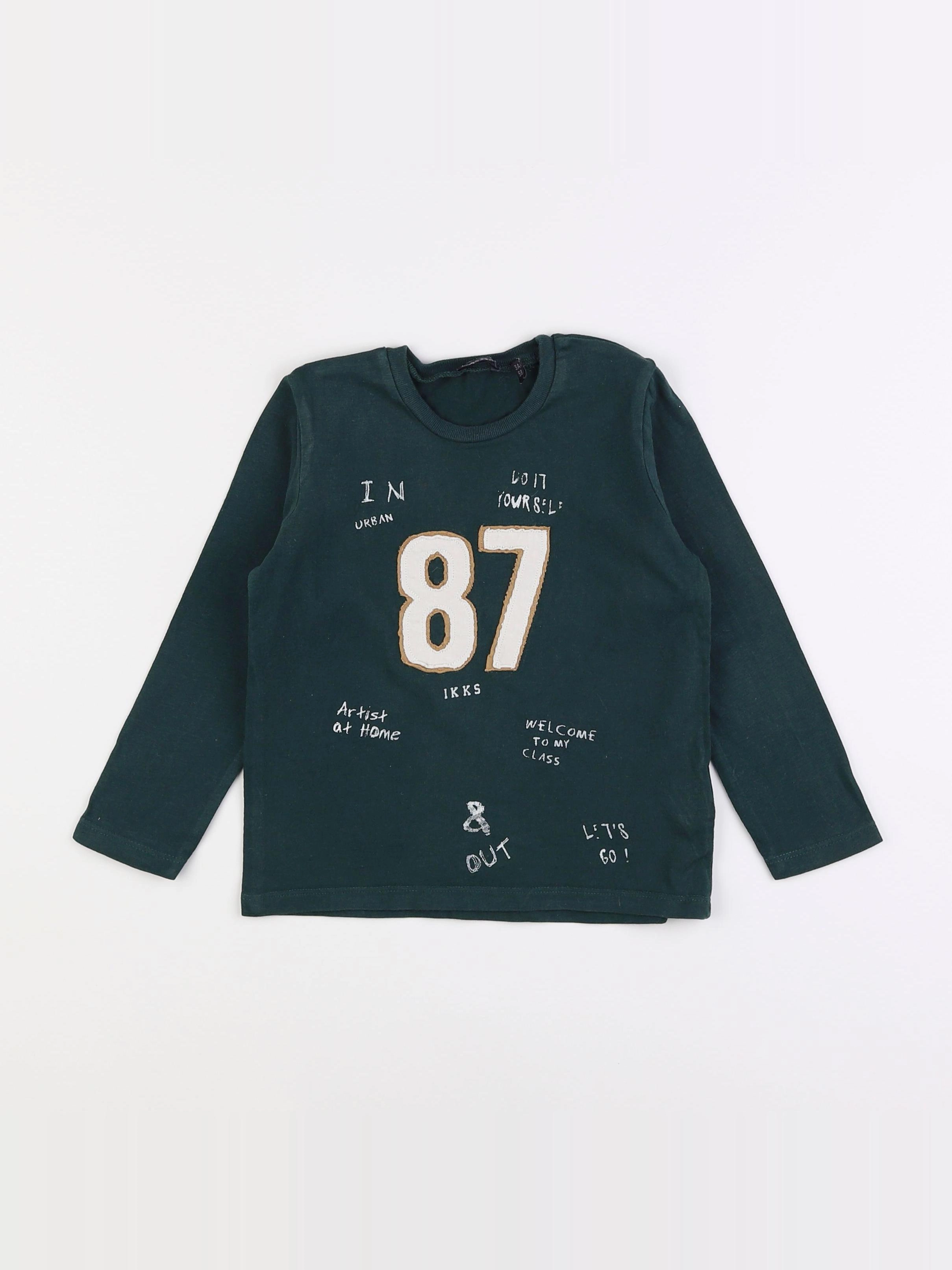 IKKS - tee-shirt vert - 3 ans