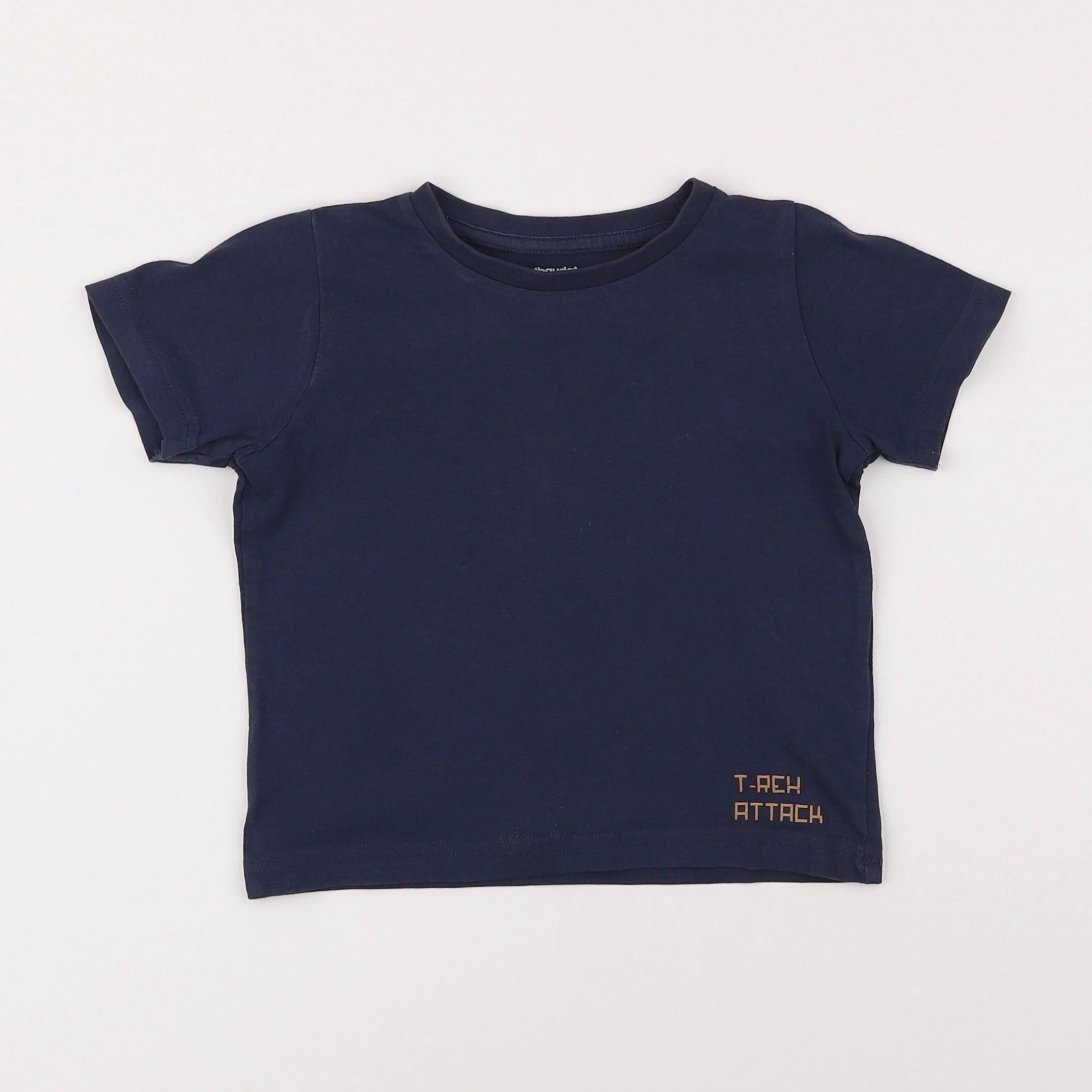 Vertbaudet - tee-shirt bleu - 3 mois