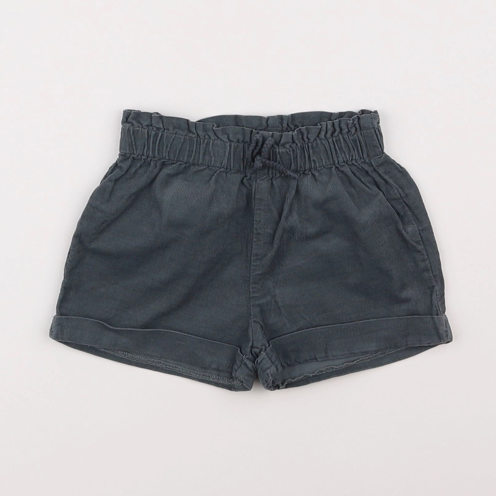 Vertbaudet - short gris - 2 ans