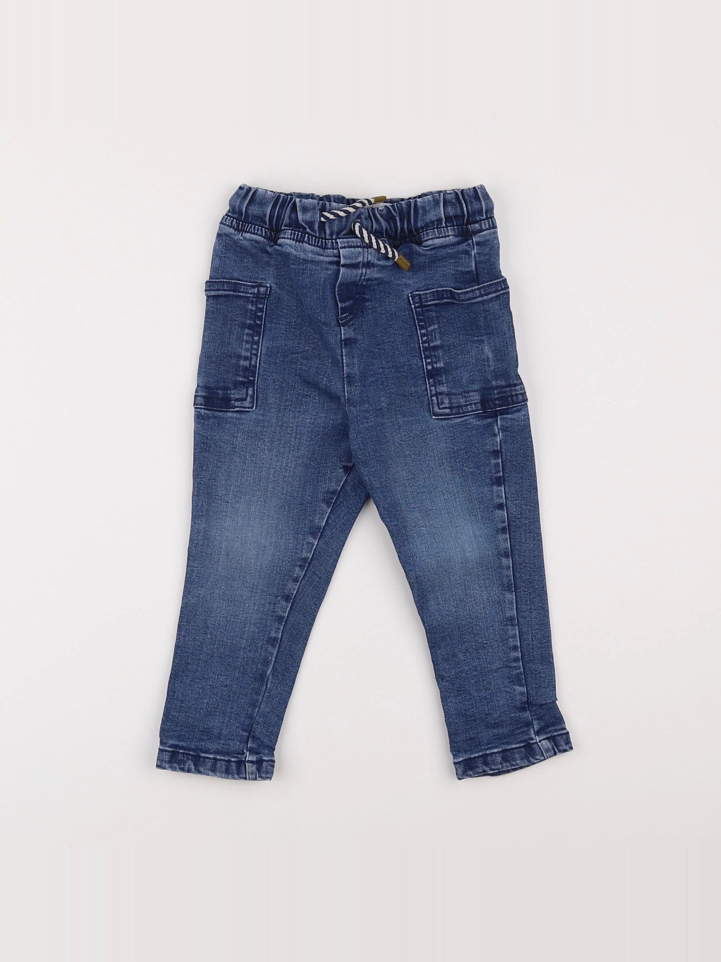 Vertbaudet - jean bleu - 2 ans