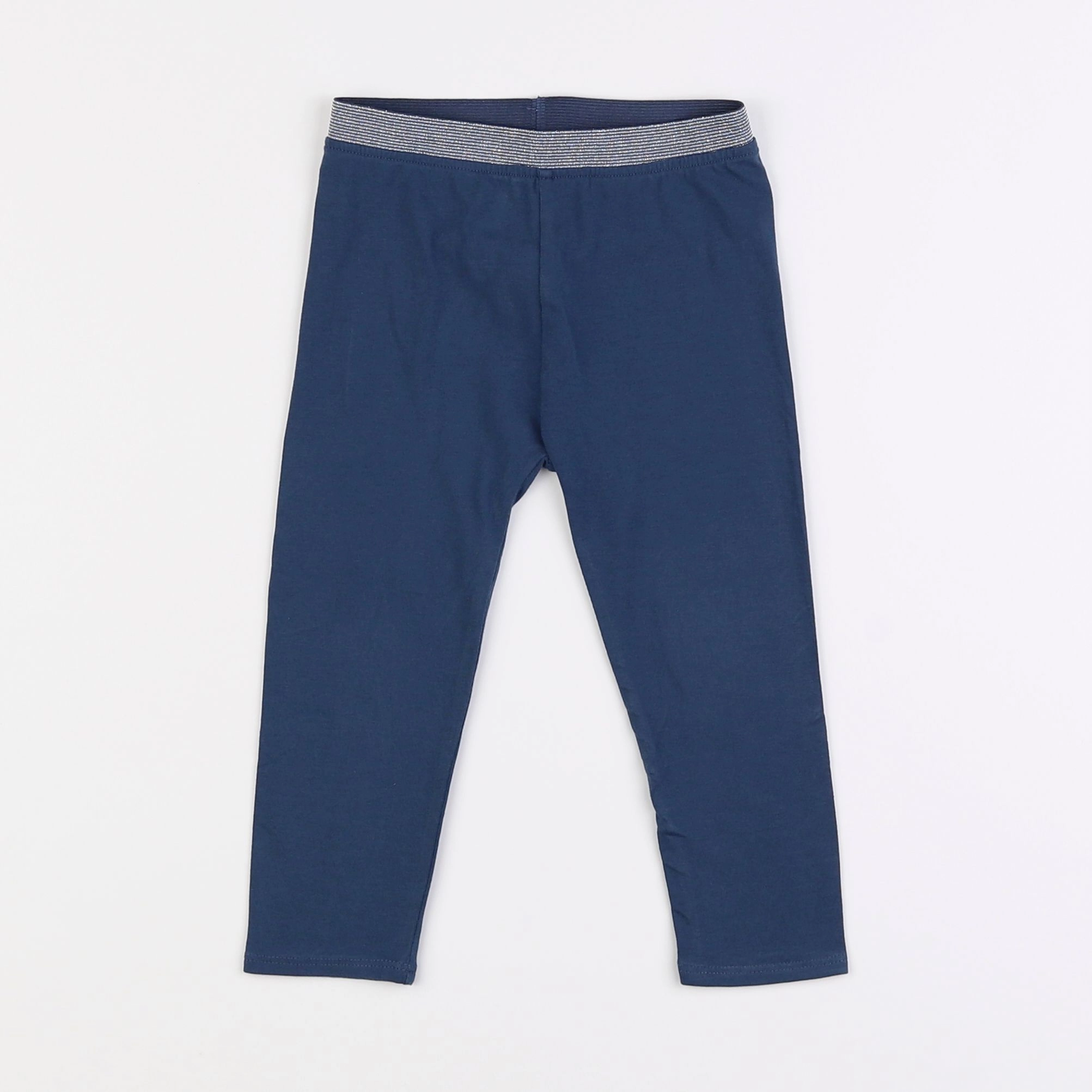 Vertbaudet - legging bleu - 2 ans