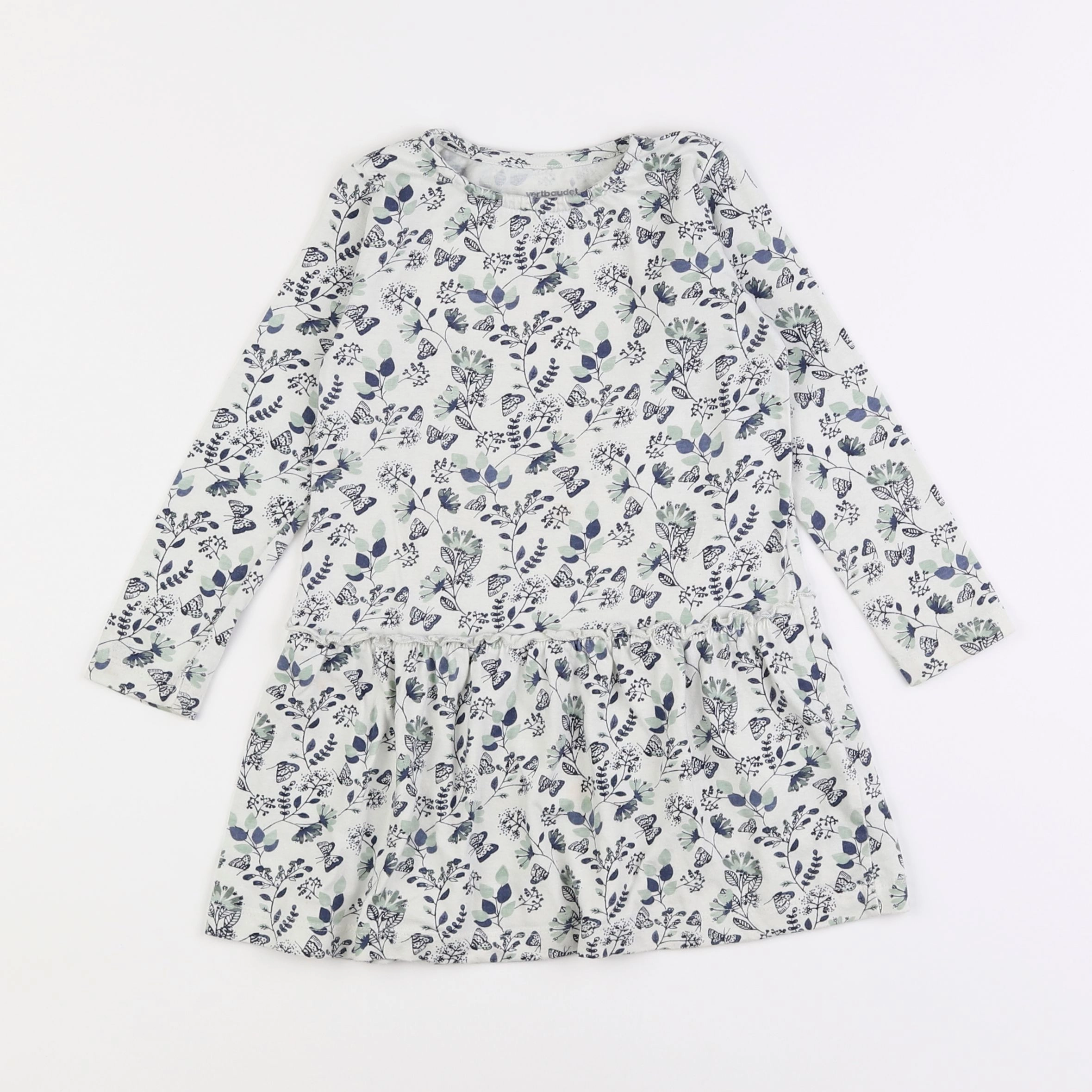 Vertbaudet - robe blanc - 3 ans