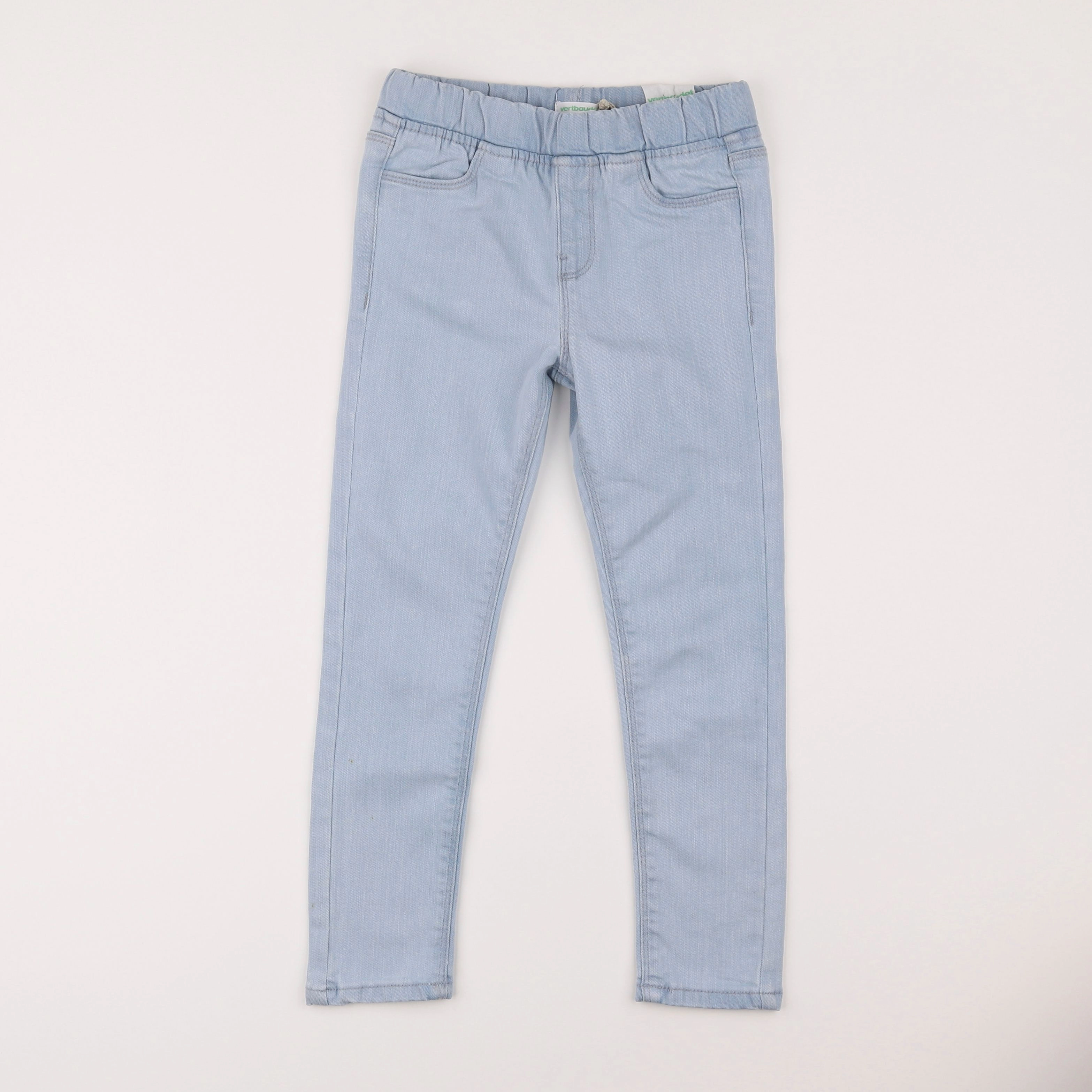 Vertbaudet - jegging bleu - 6 ans