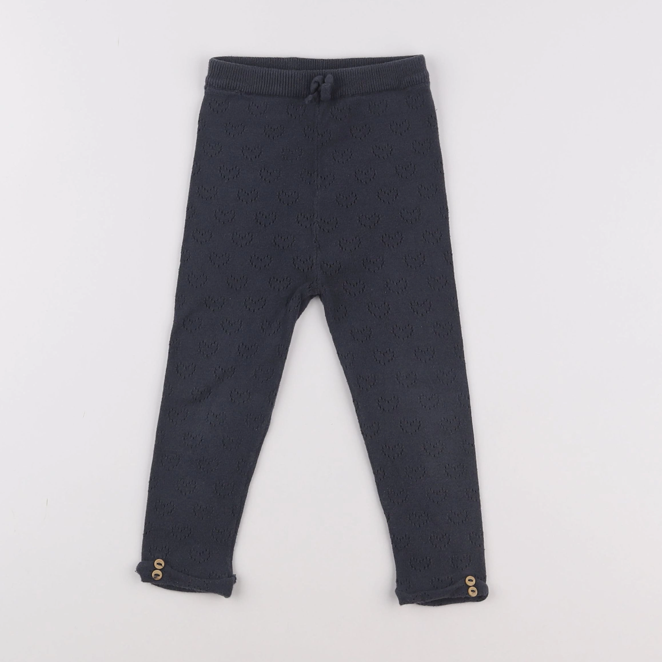 Vertbaudet - legging bleu - 2 ans