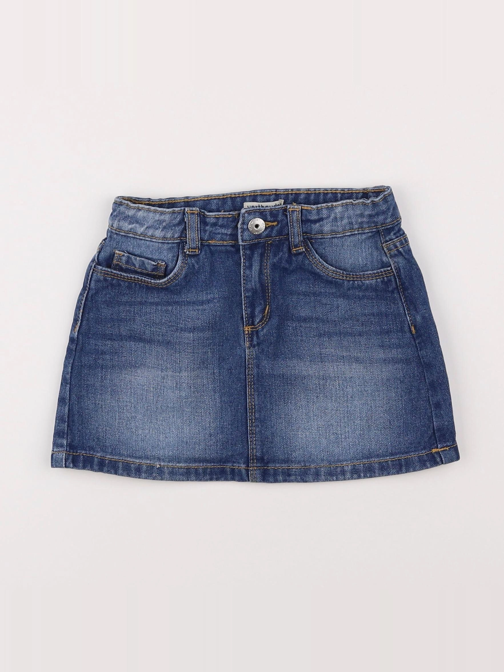 Vertbaudet - jupe bleu - 5 ans