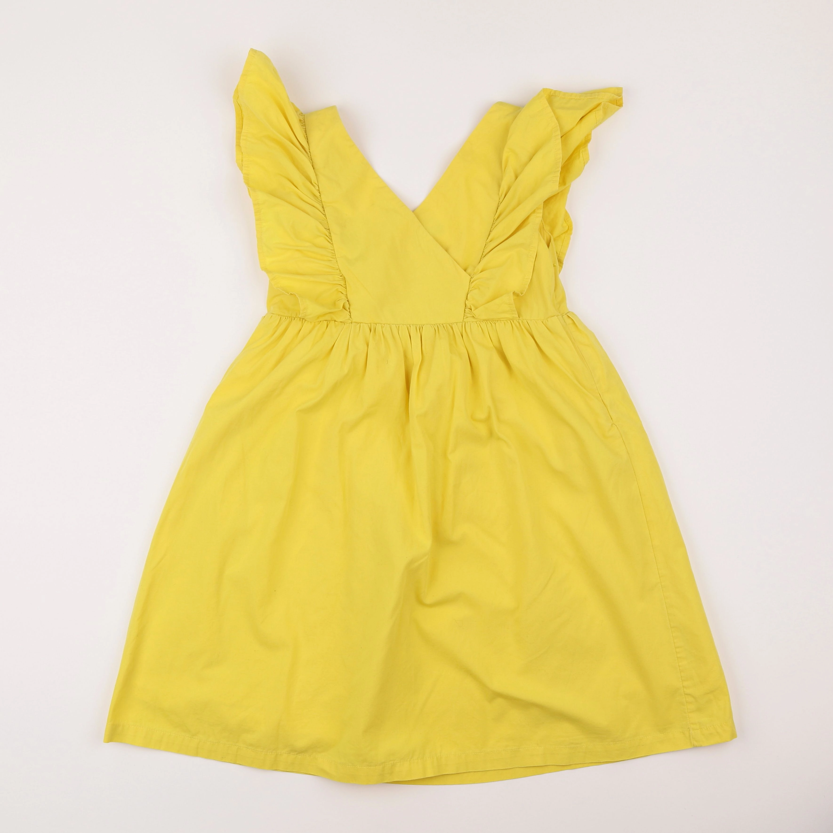 Vertbaudet - robe jaune - 9 ans