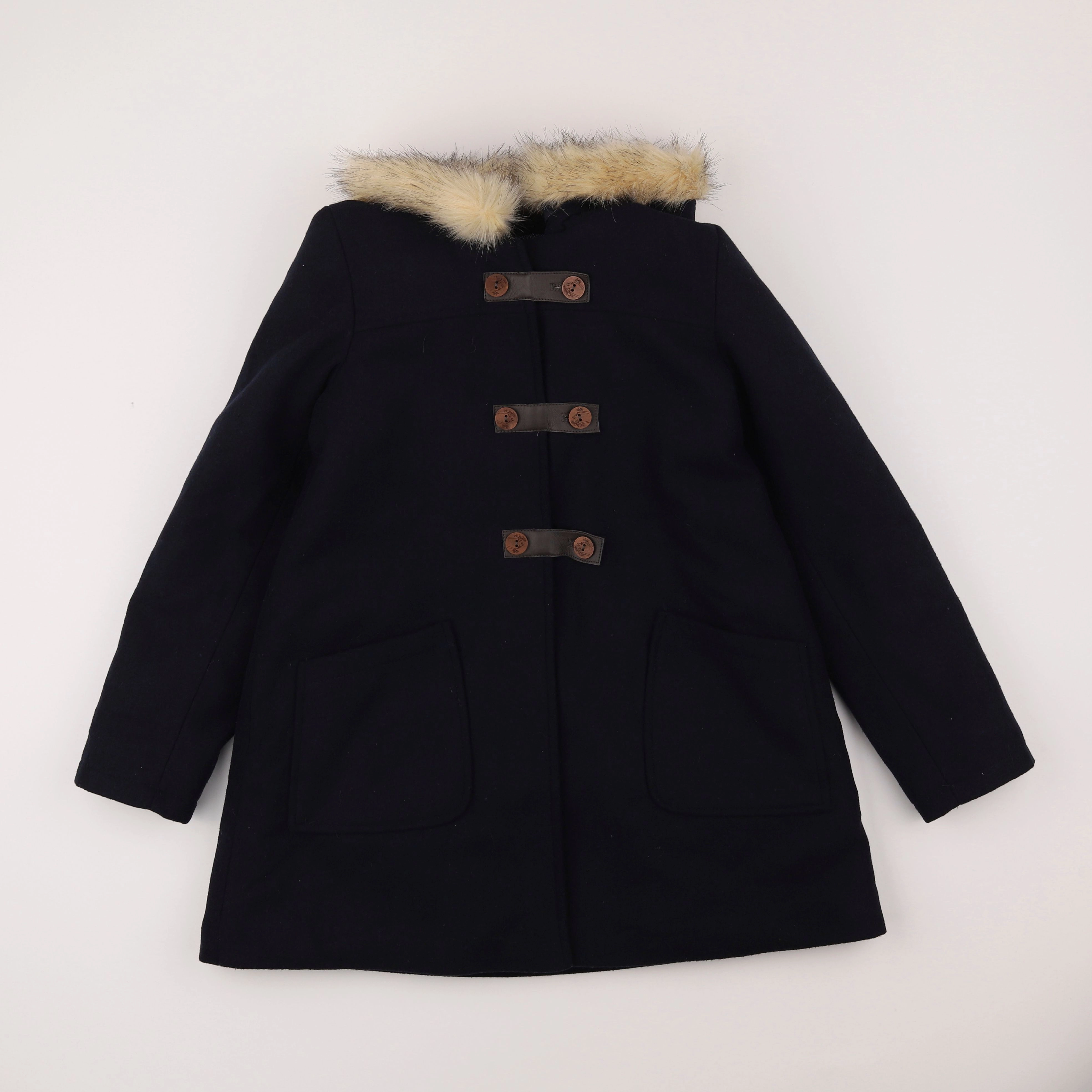 Vertbaudet - manteau bleu - 12 ans