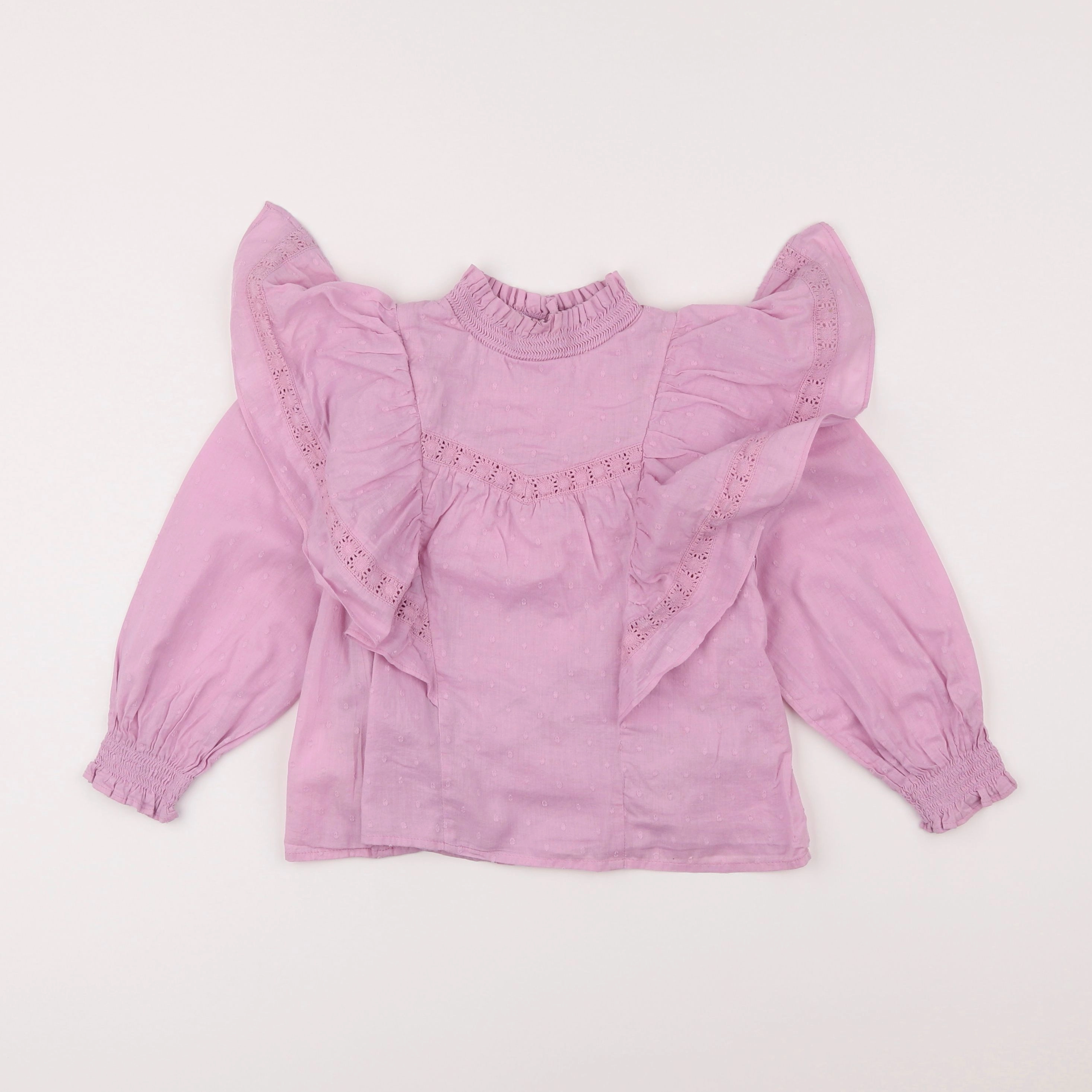 Vertbaudet - blouse rose - 5 ans