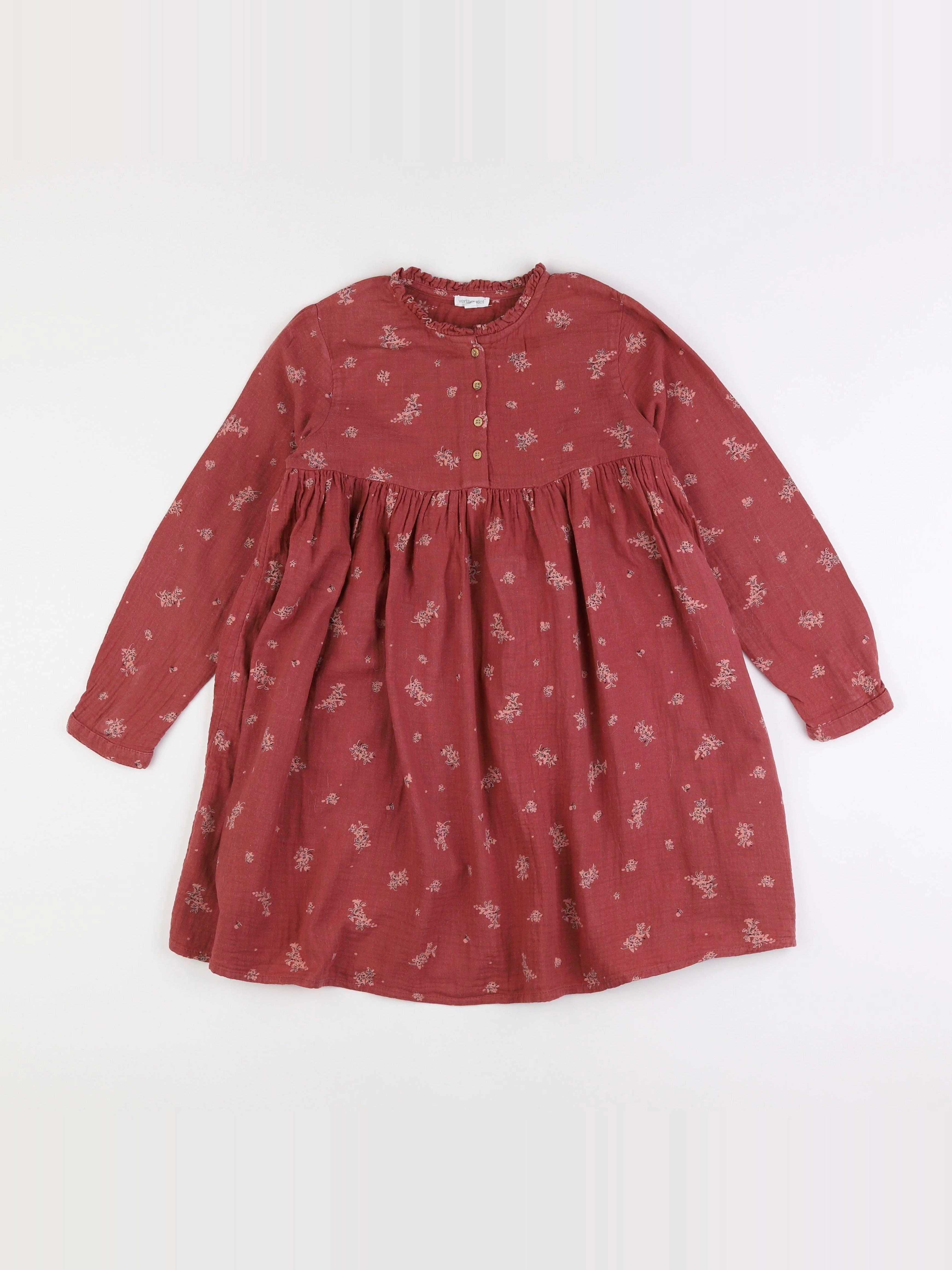 Vertbaudet - robe rose - 10 ans