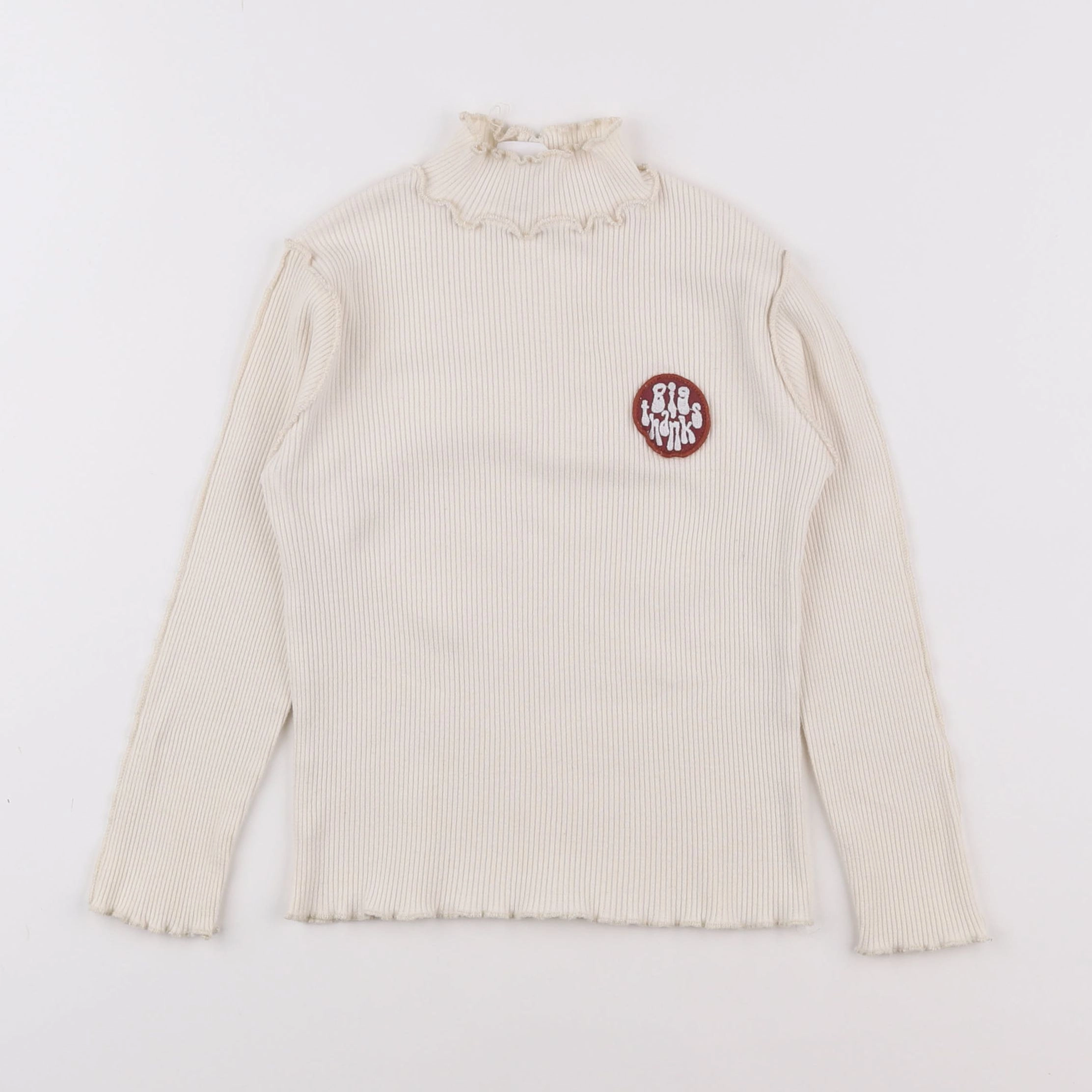 Zara - tee-shirt beige - 6 ans