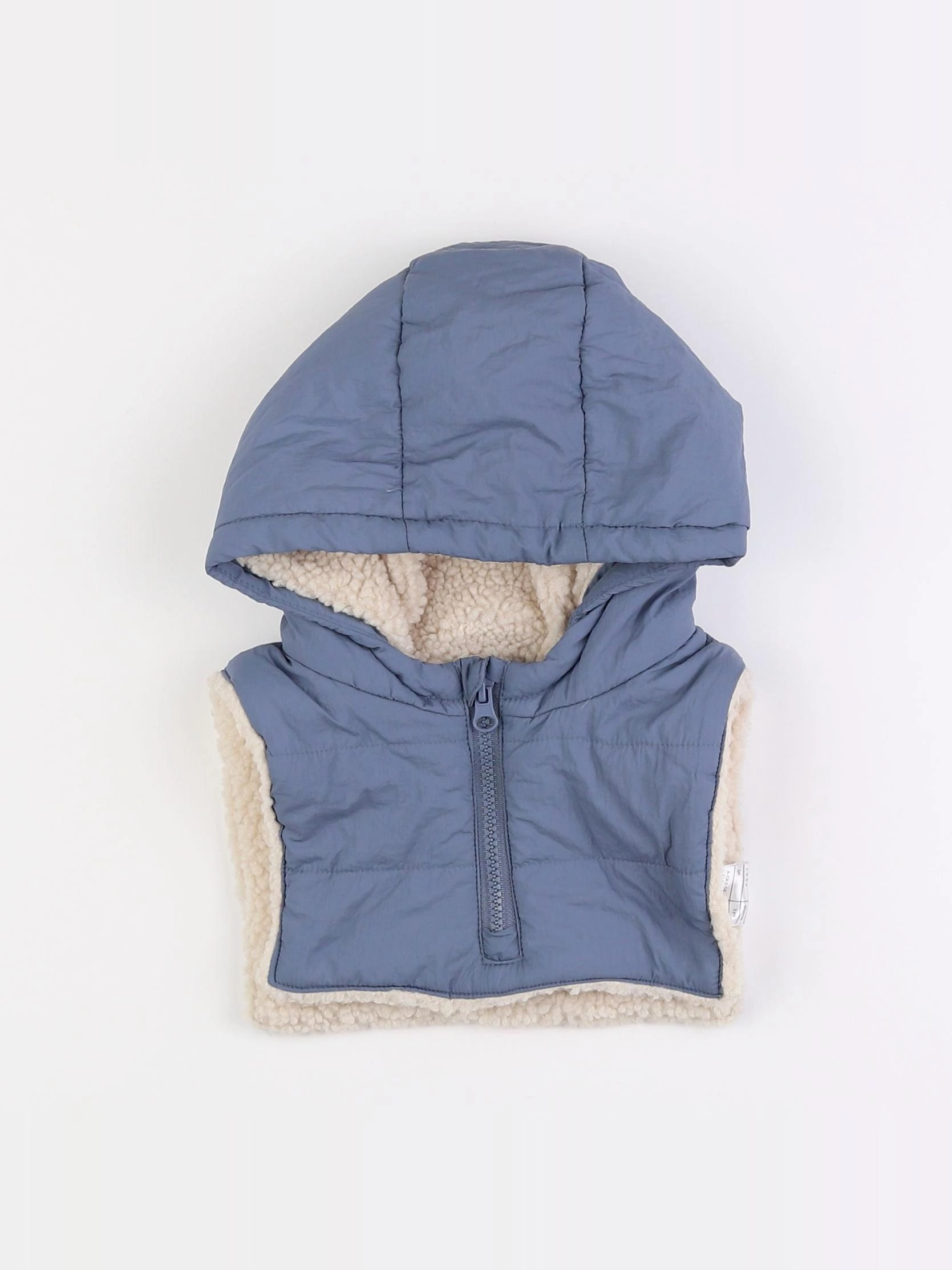 Vertbaudet - cagoule bleu - 3 ans