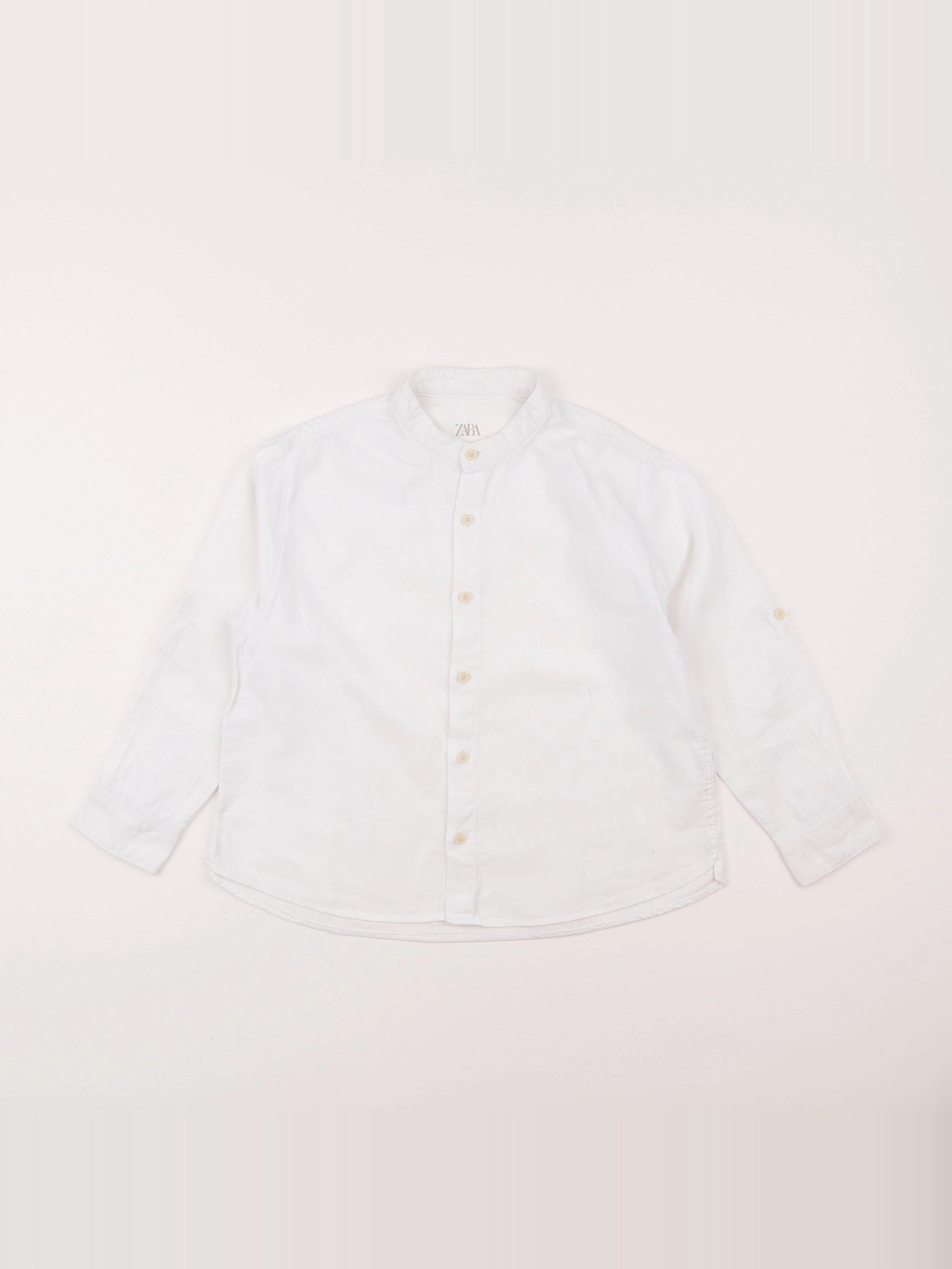 Zara - chemise blanc - 6 ans