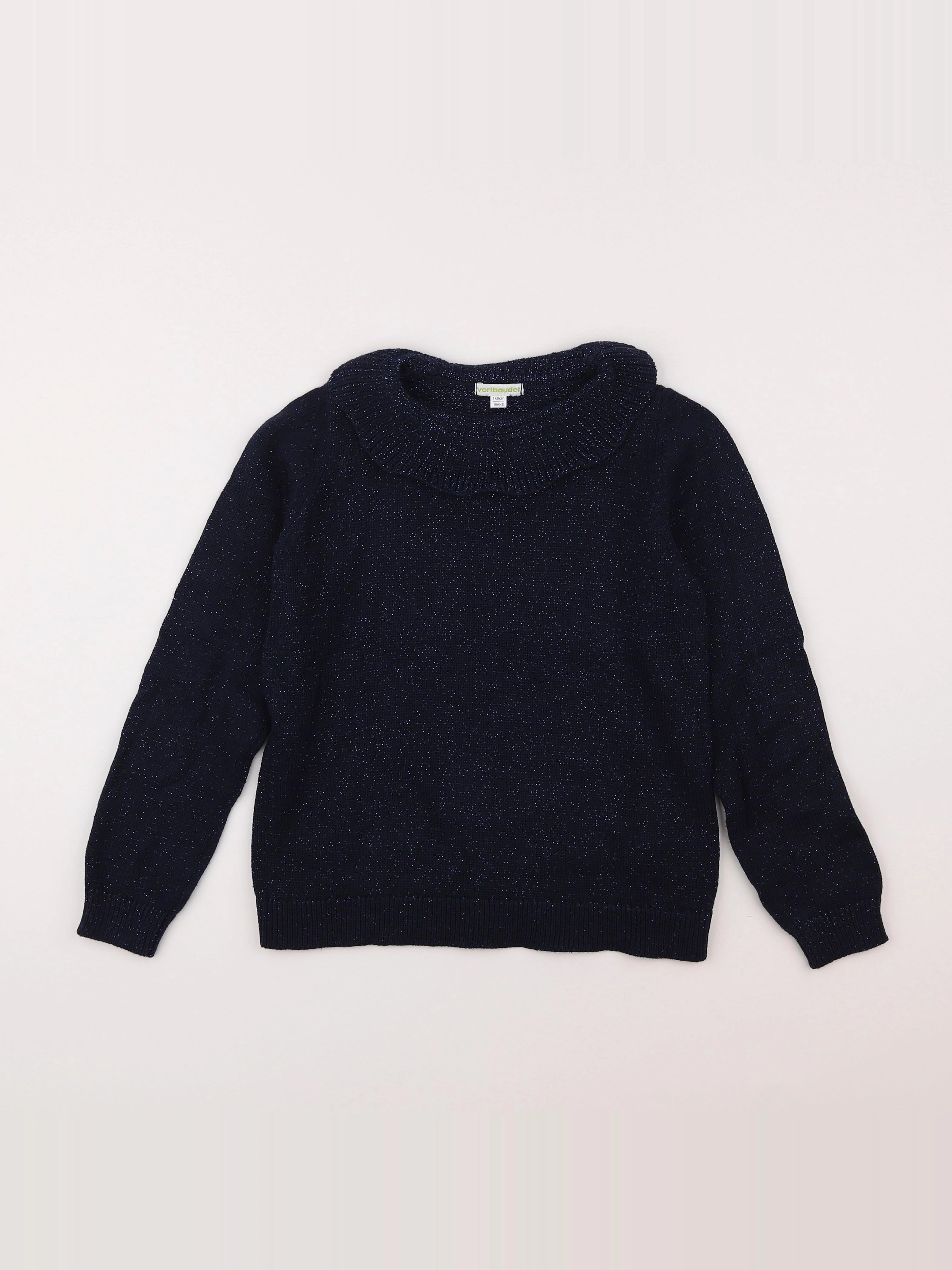 Vertbaudet - pull bleu - 10 ans
