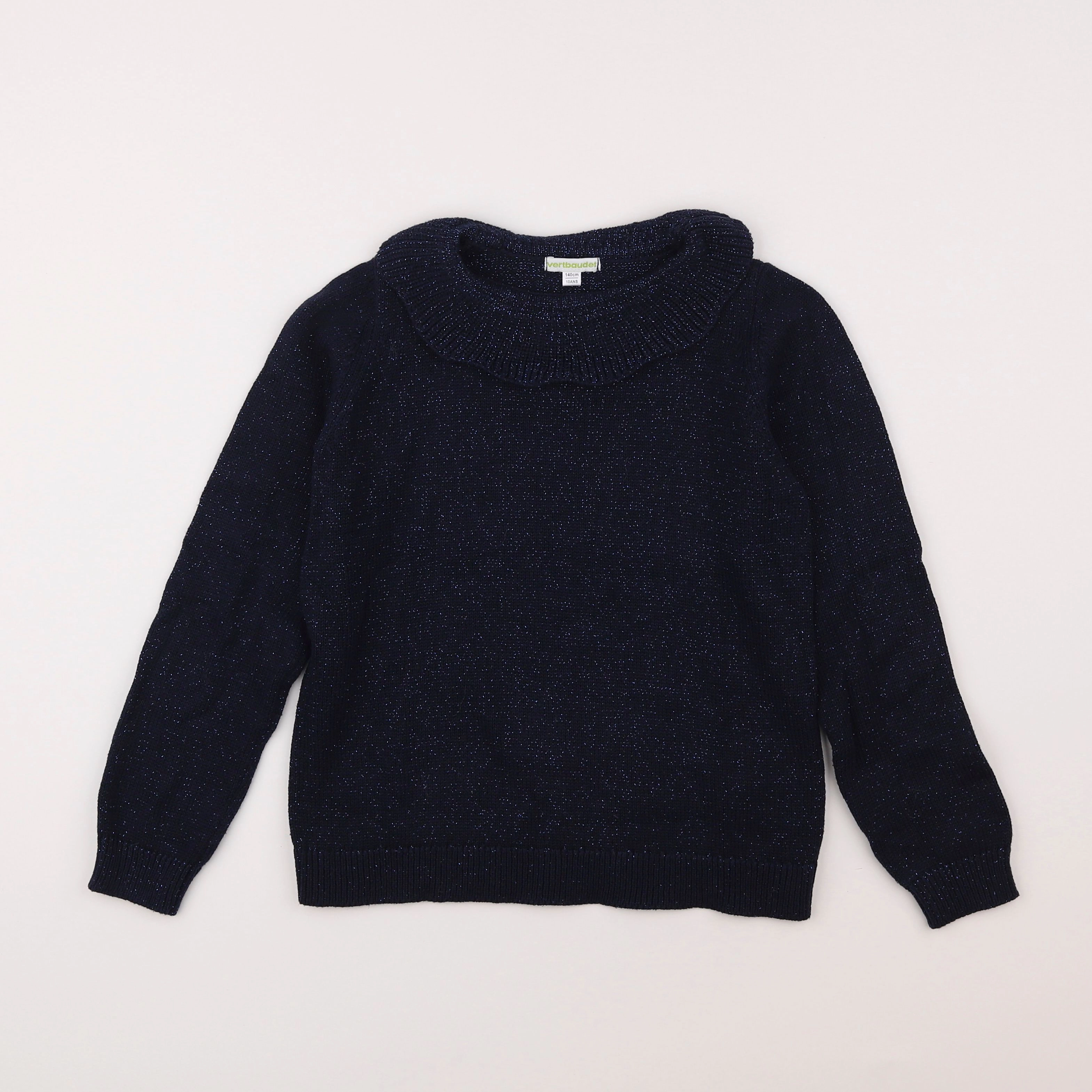 Vertbaudet - pull bleu - 10 ans
