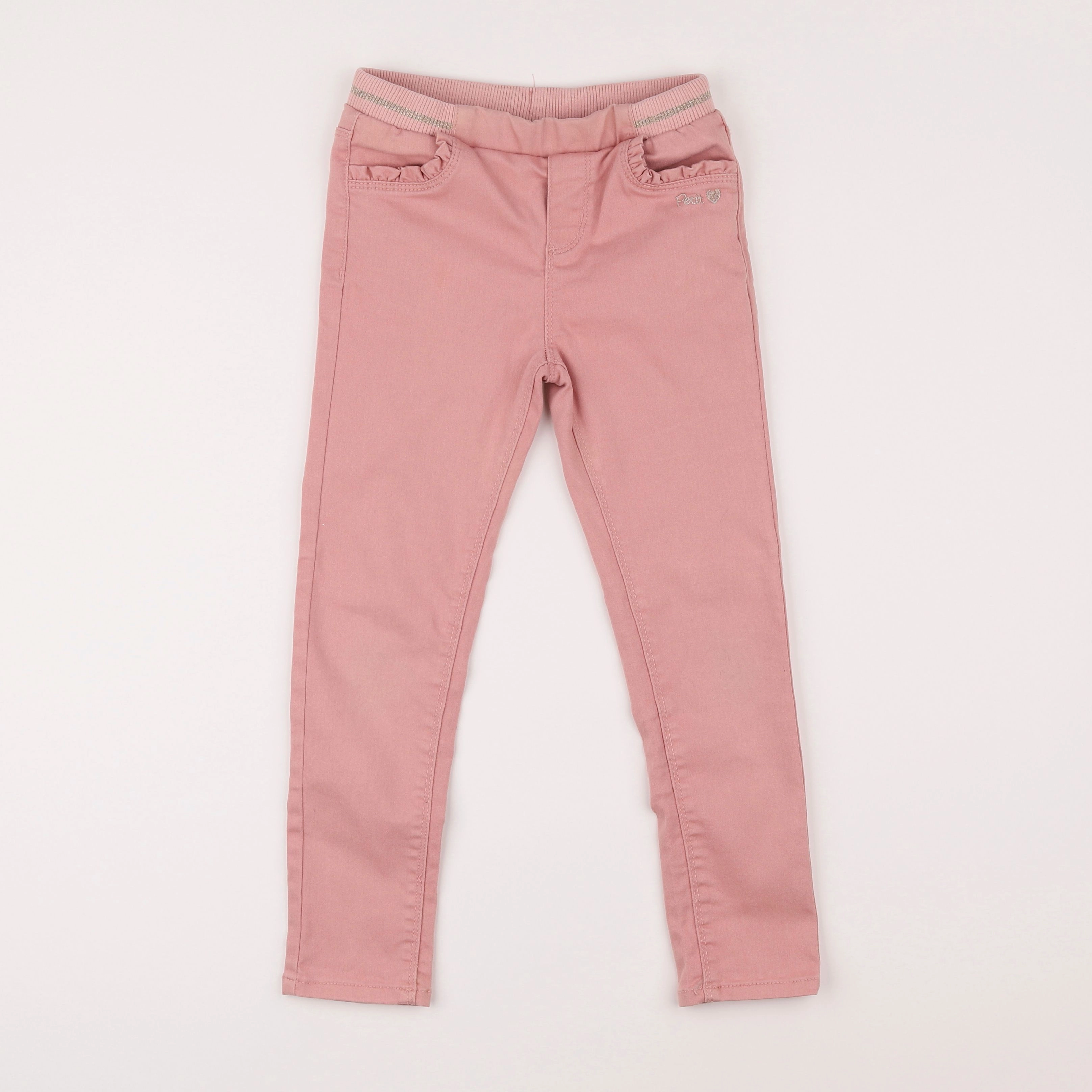 Vertbaudet - pantalon rose - 7 ans