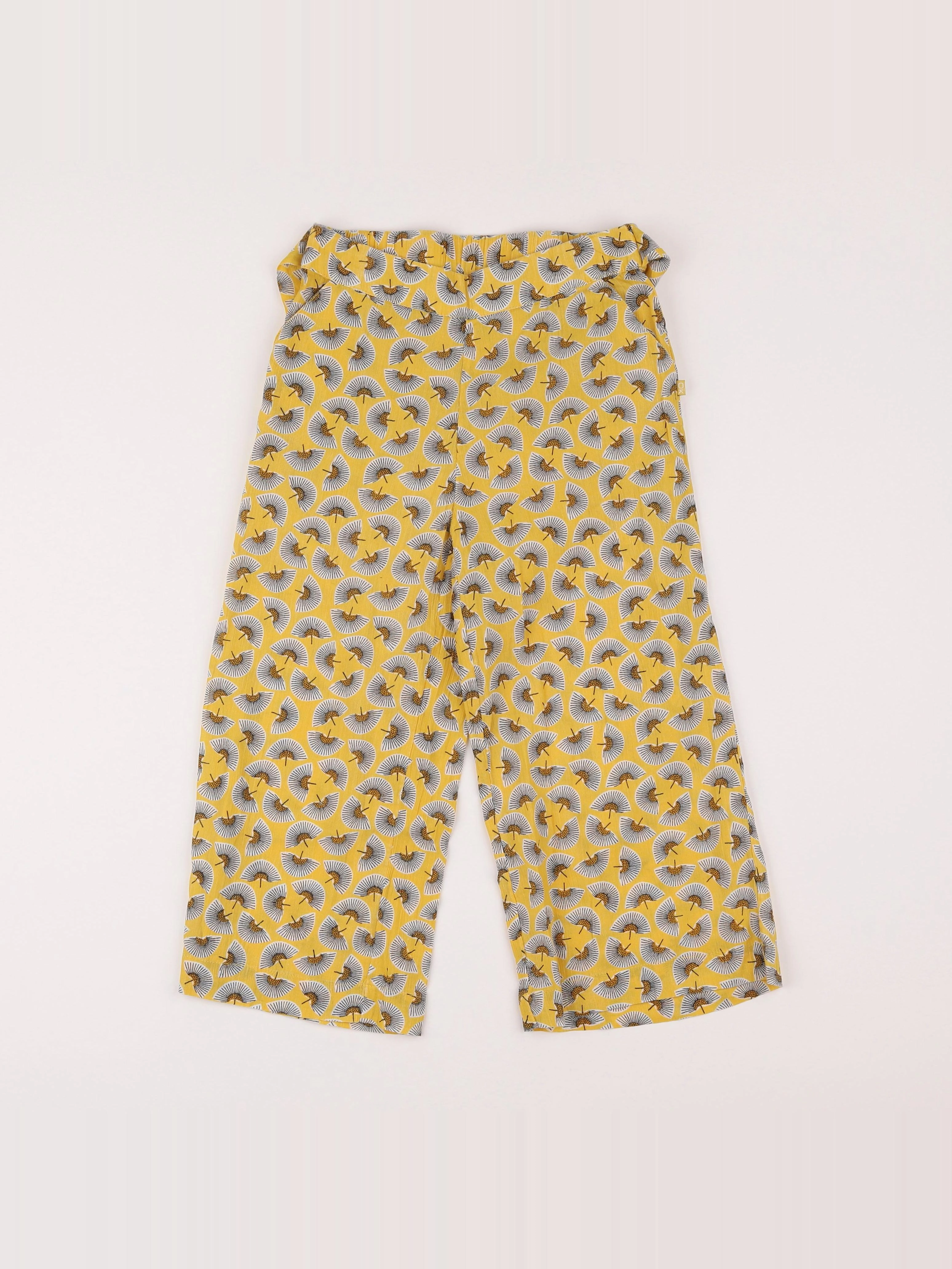 Okaidi - sarouel jaune - 8 ans