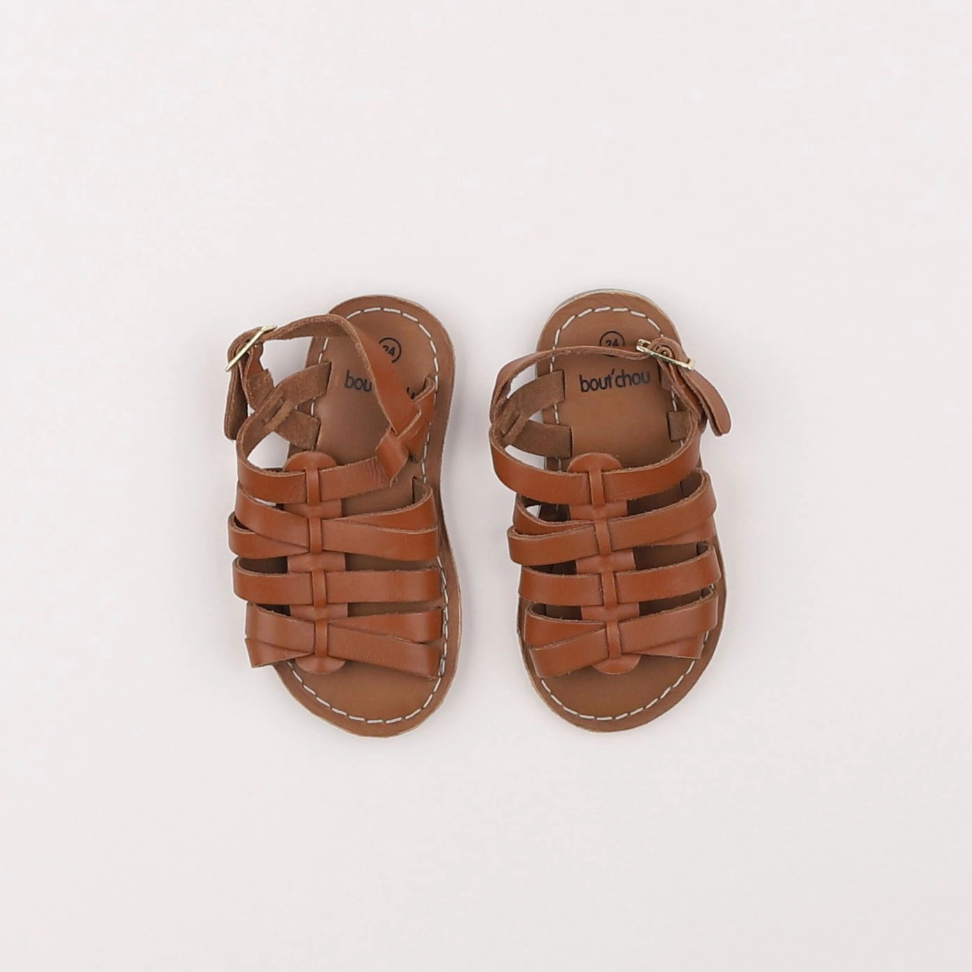 Boutchou - sandales marron - pointure 24