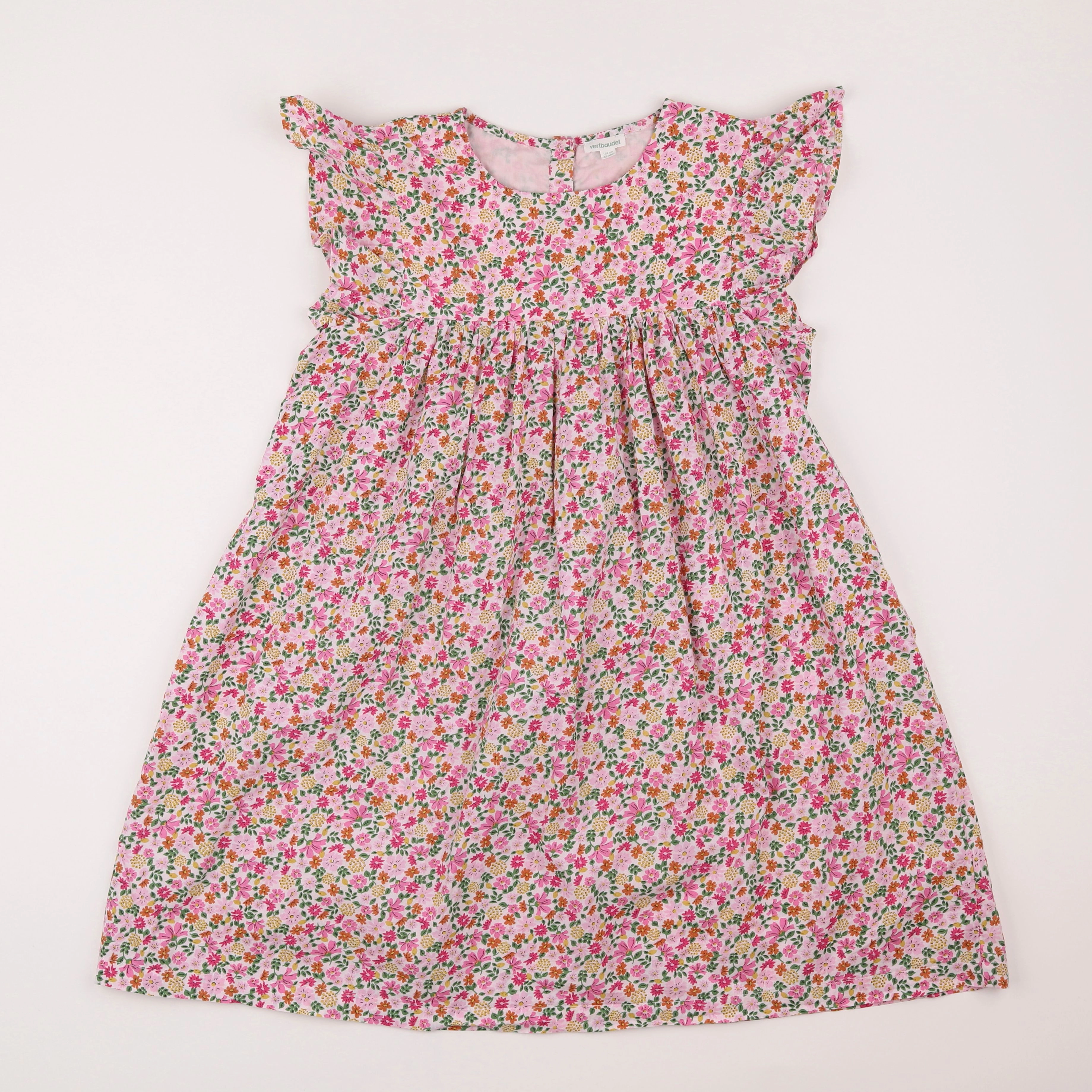 Vertbaudet - robe multicolore - 12 ans