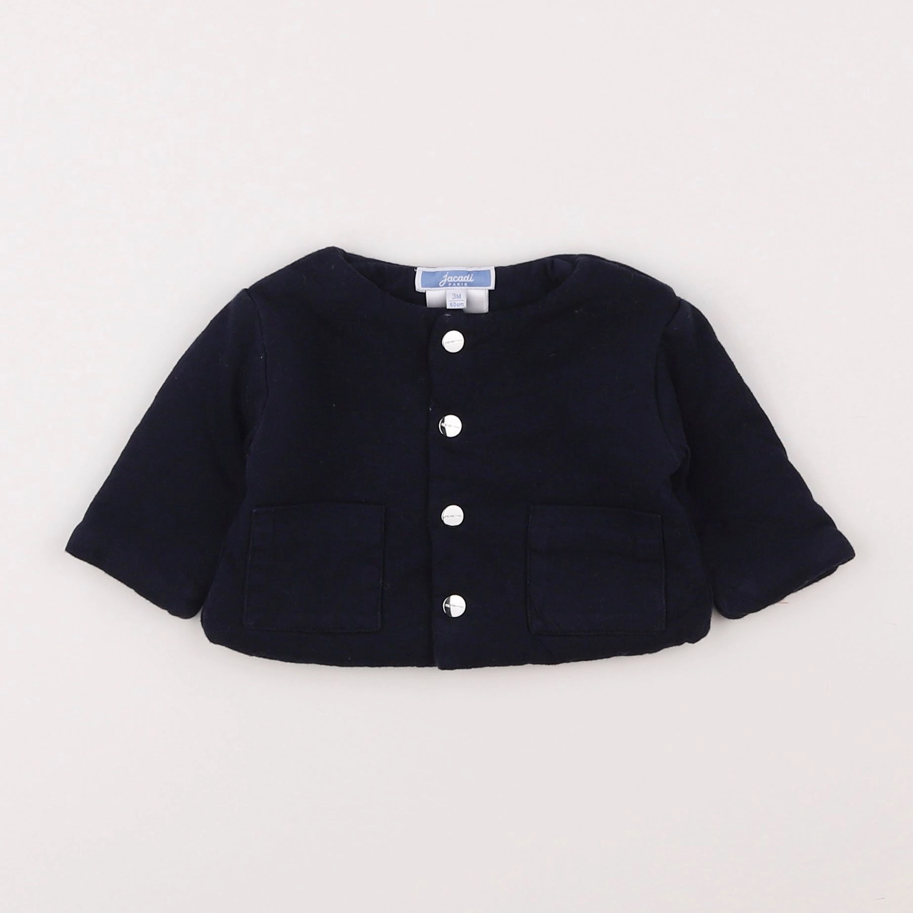 Jacadi - sweat bleu - 3 mois