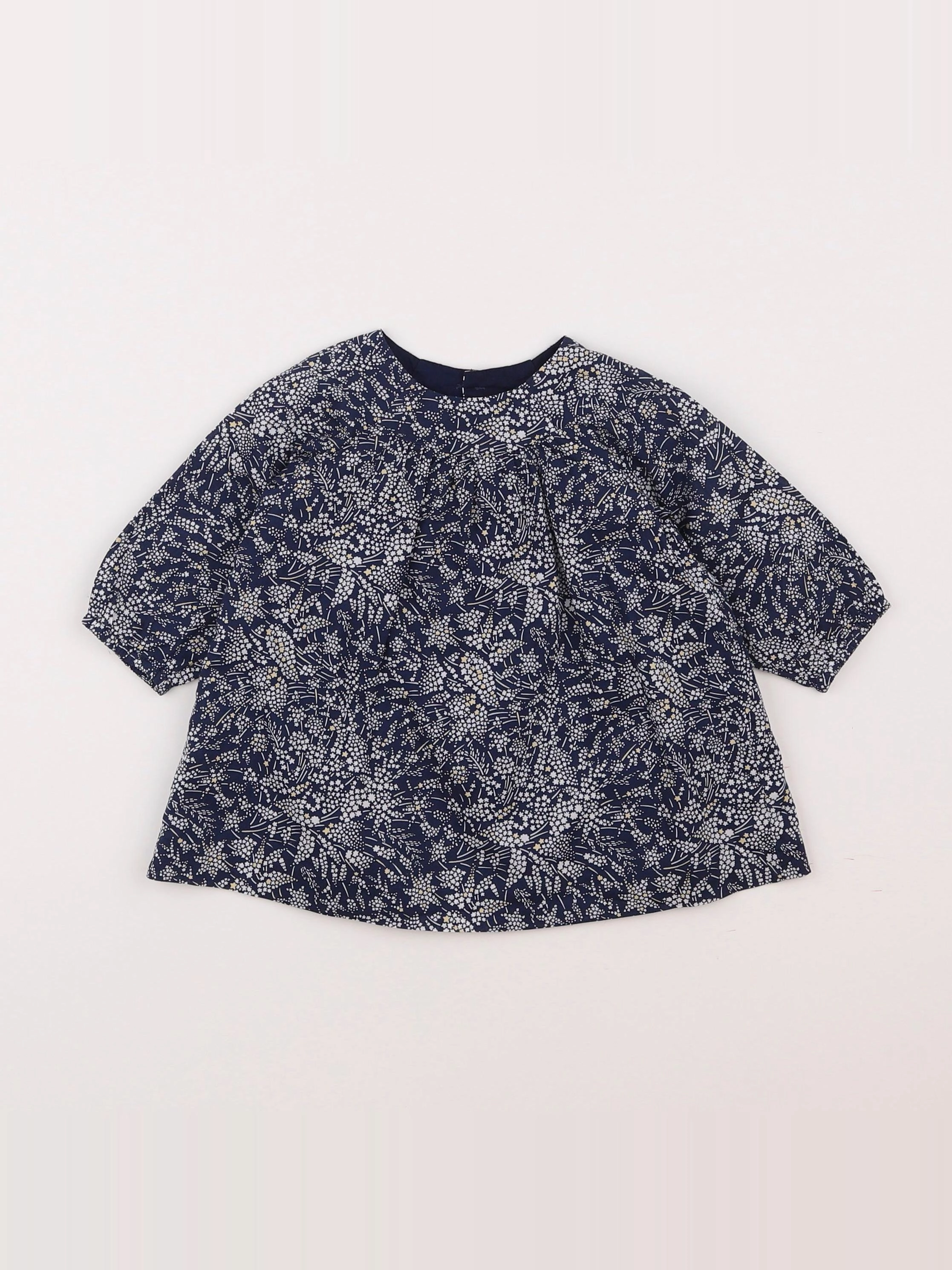 Jacadi - robe bleu - 6 mois