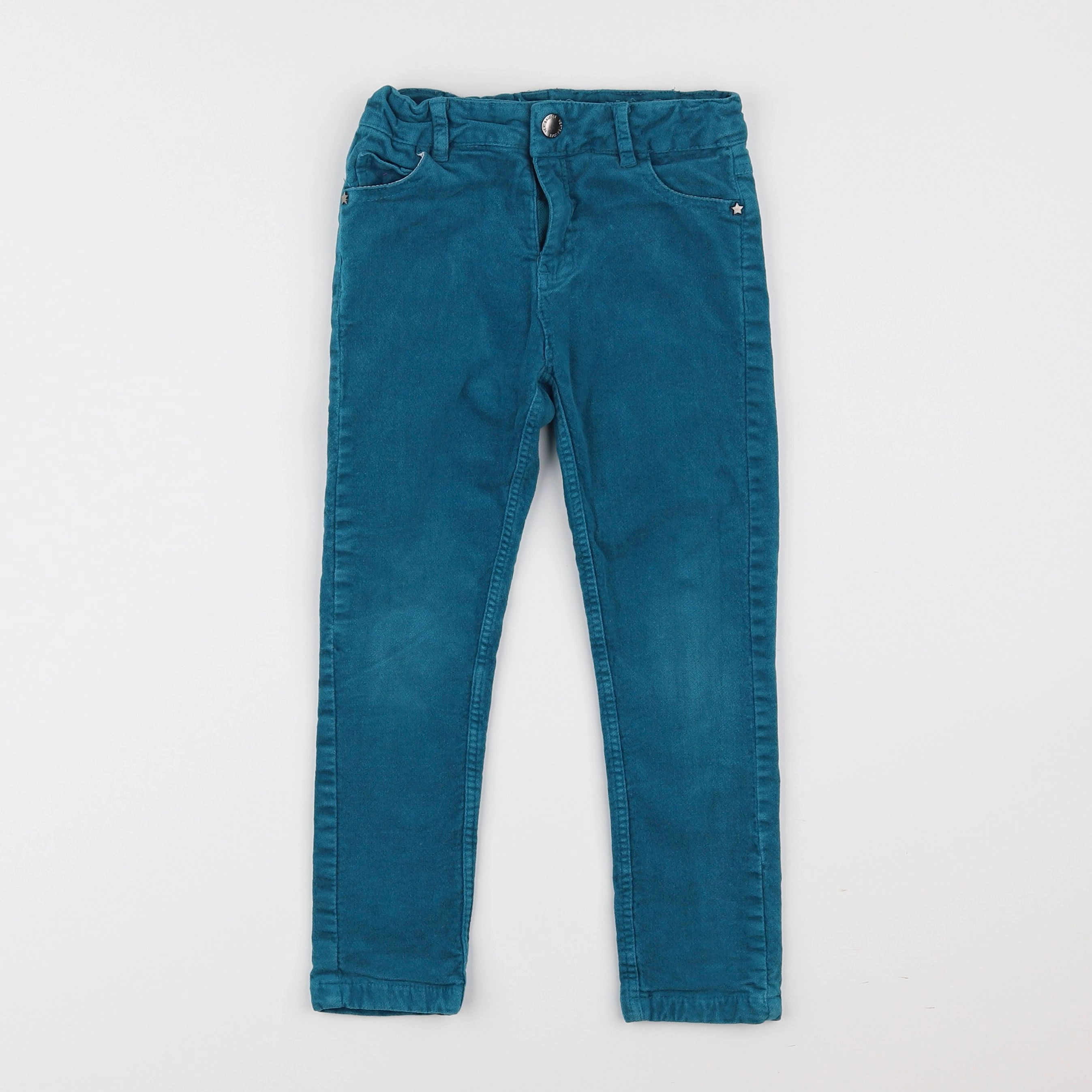 Vertbaudet - pantalon bleu - 5 ans